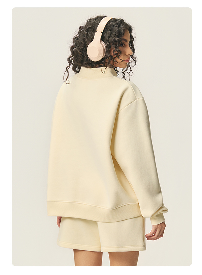 Fleece hoodies with shorts 