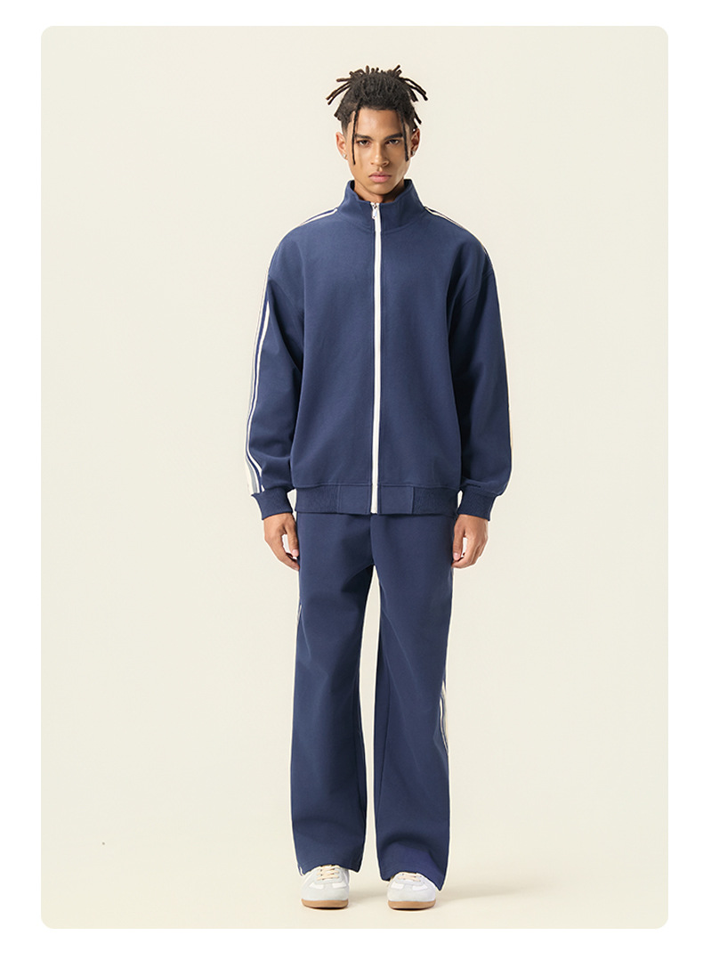 340G casual sports jacket with long pants