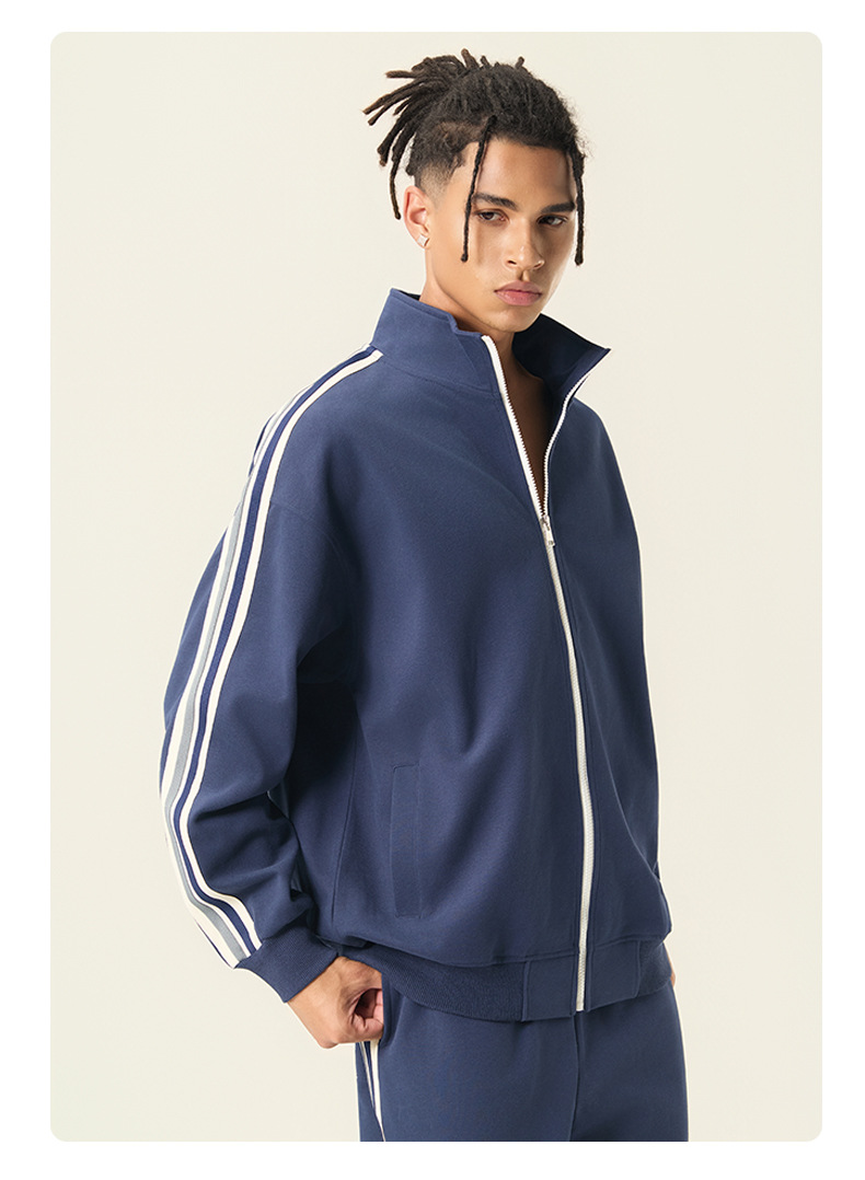 340G casual sports jacket with long pants