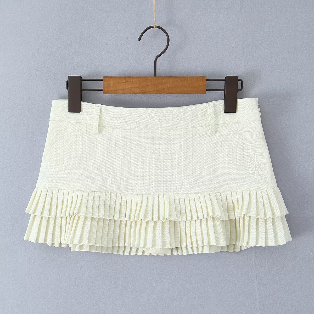 Stripe Polo shirt with skirt