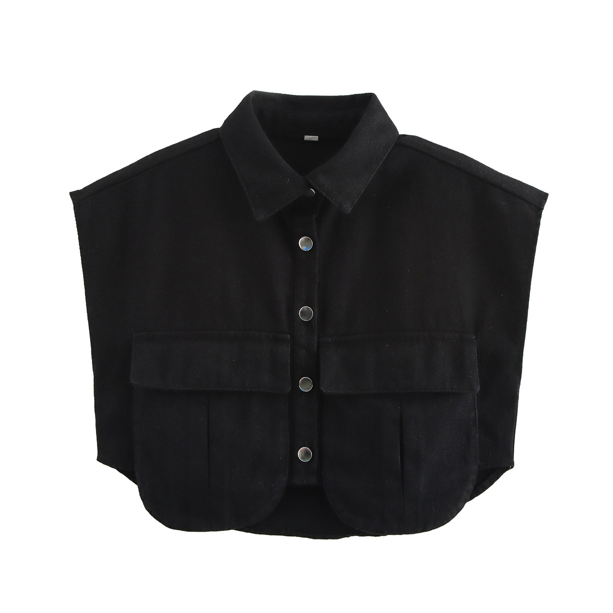 Sleeveless short shirt