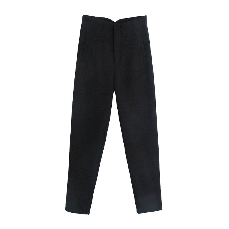 Slim cropped casual pants