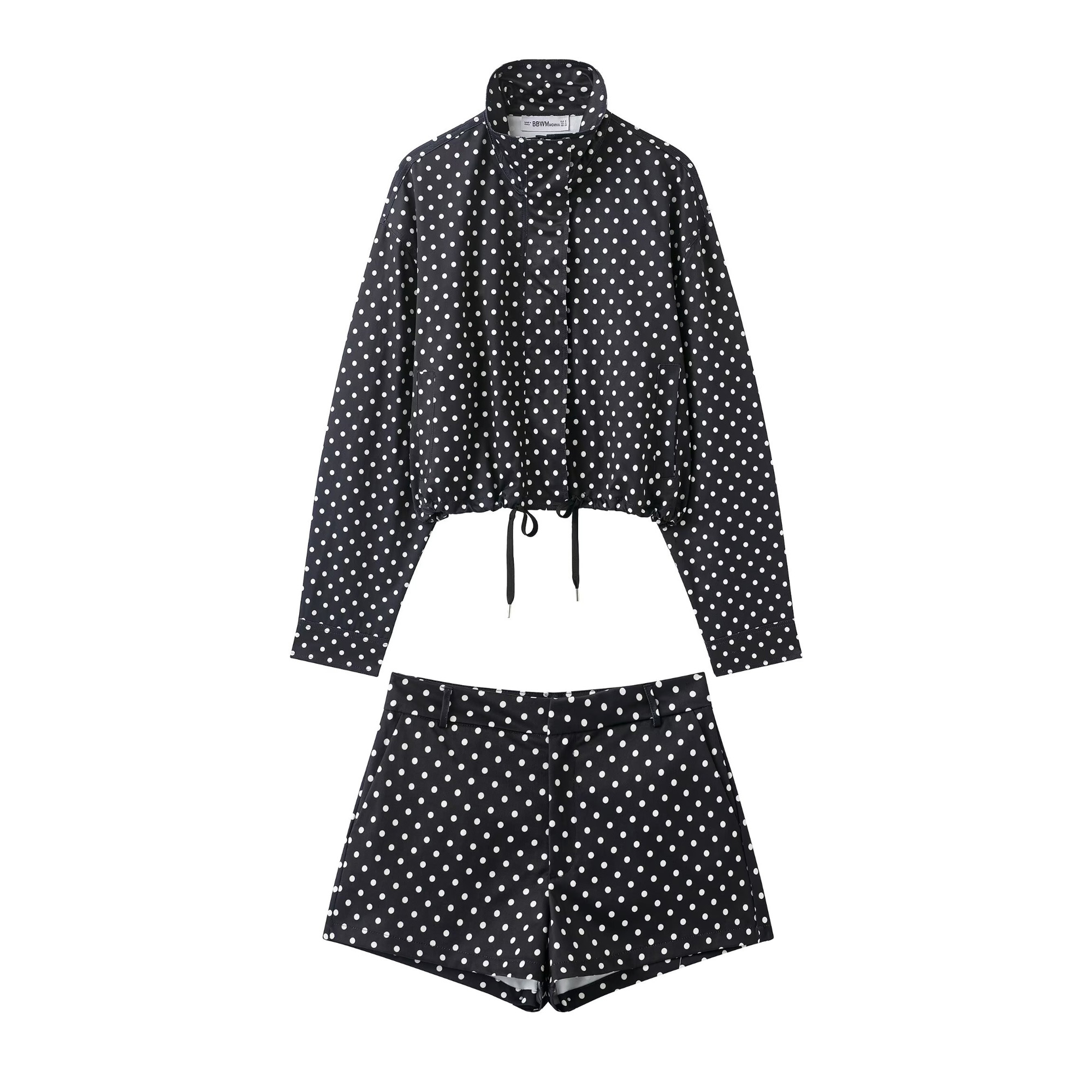 Polka Dot  bomber jacket