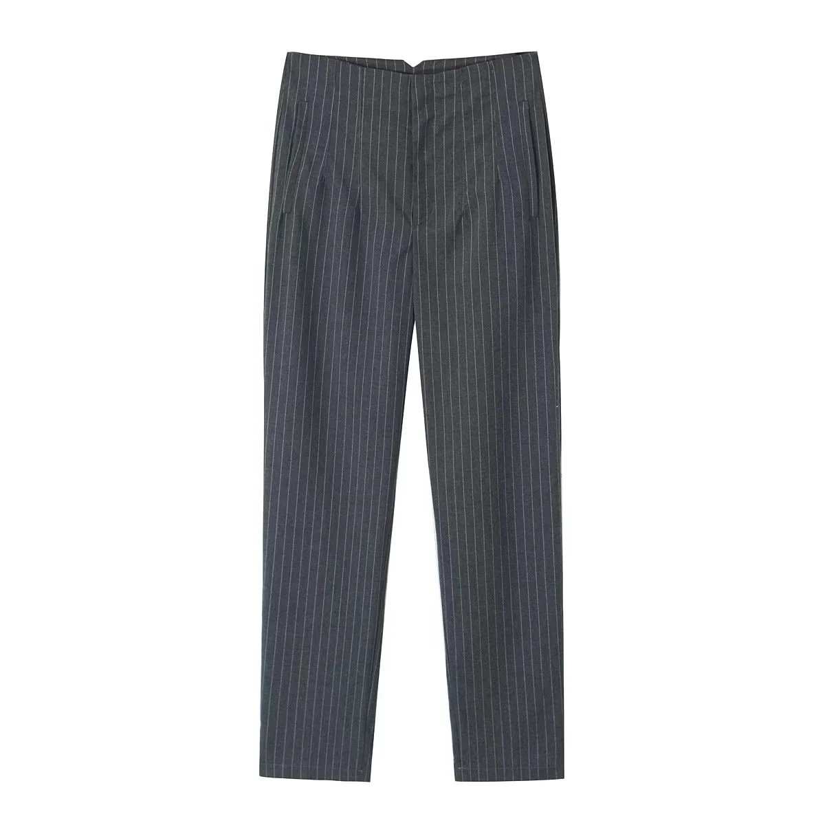 Slim cropped casual pants