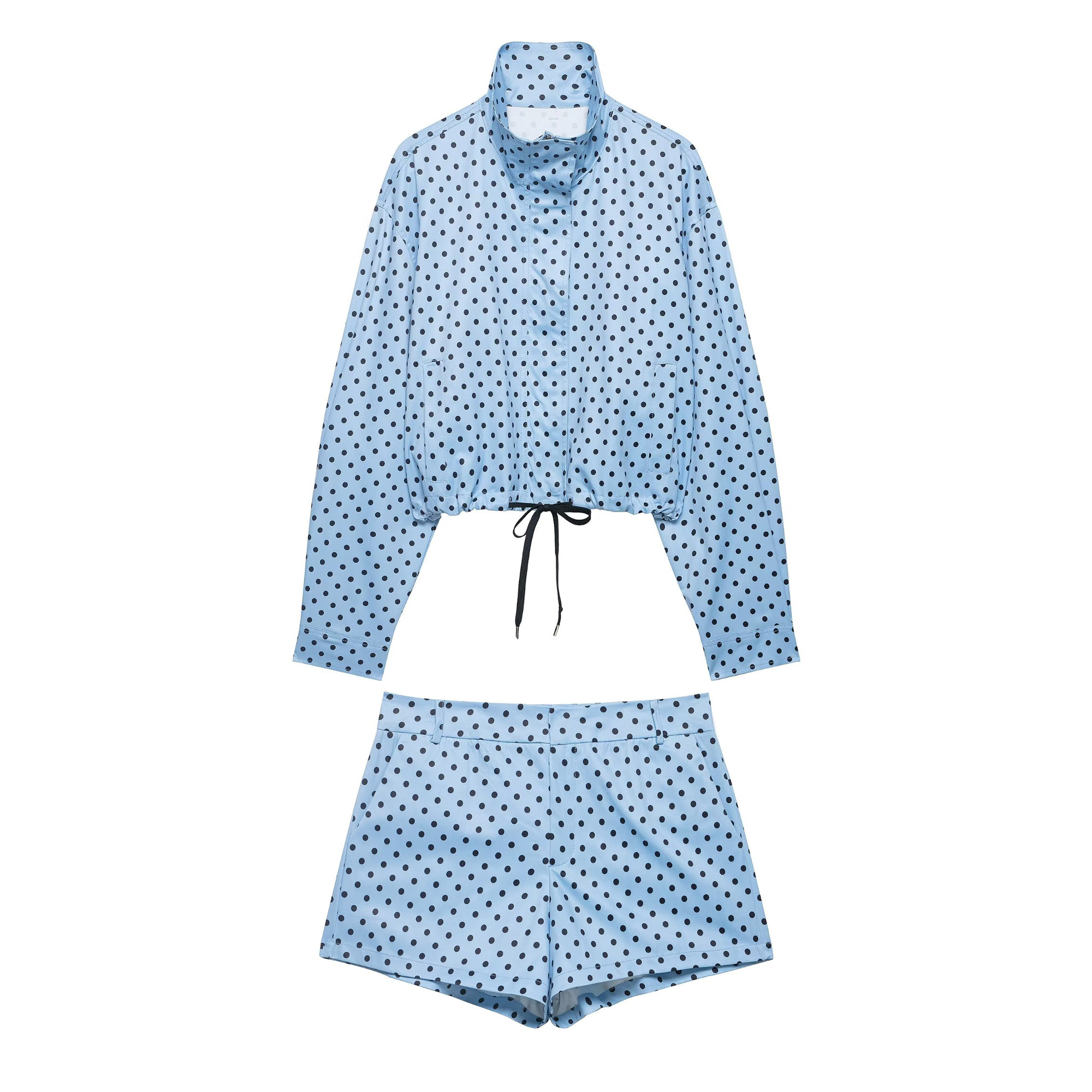Polka Dot  bomber jacket
