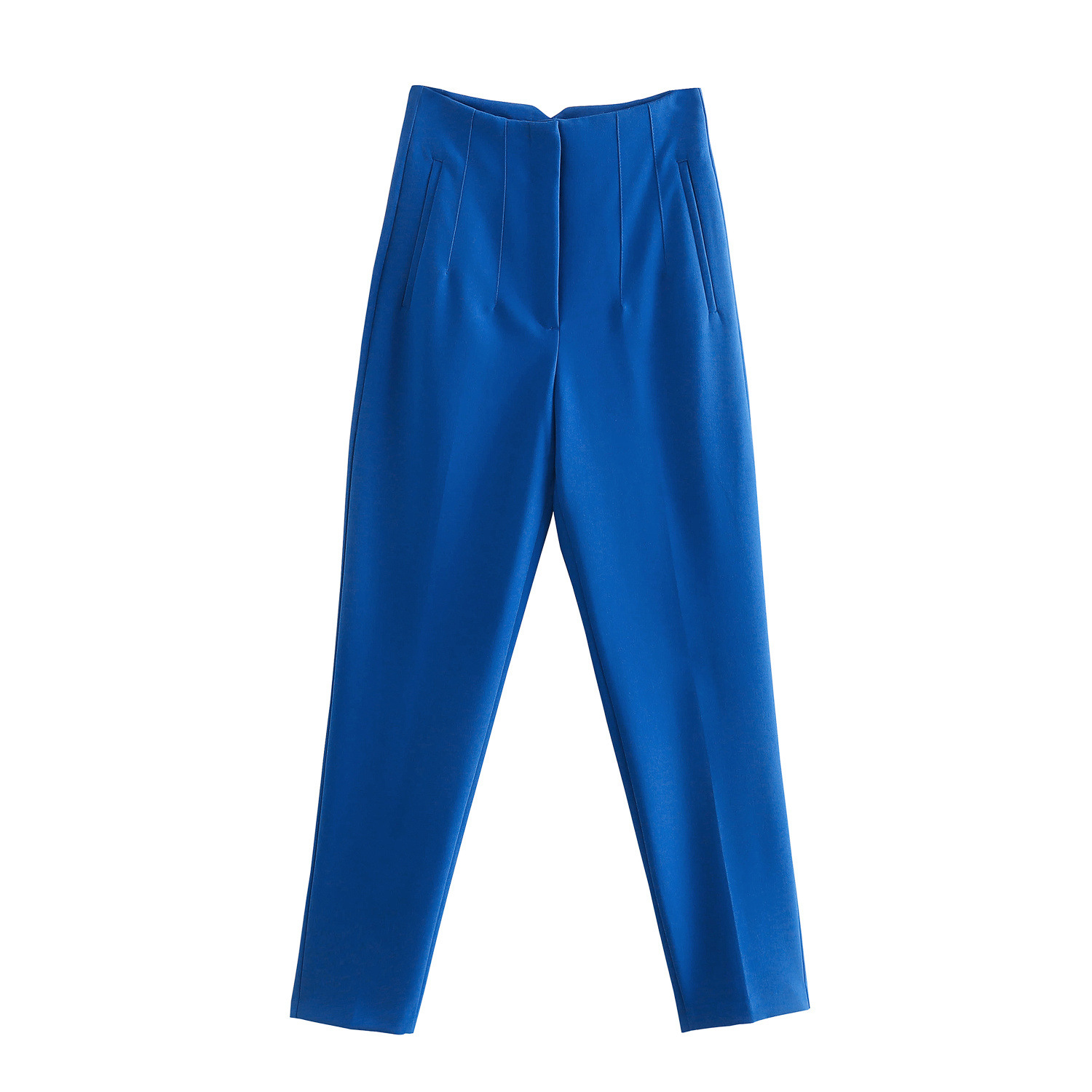 Slim cropped casual pants
