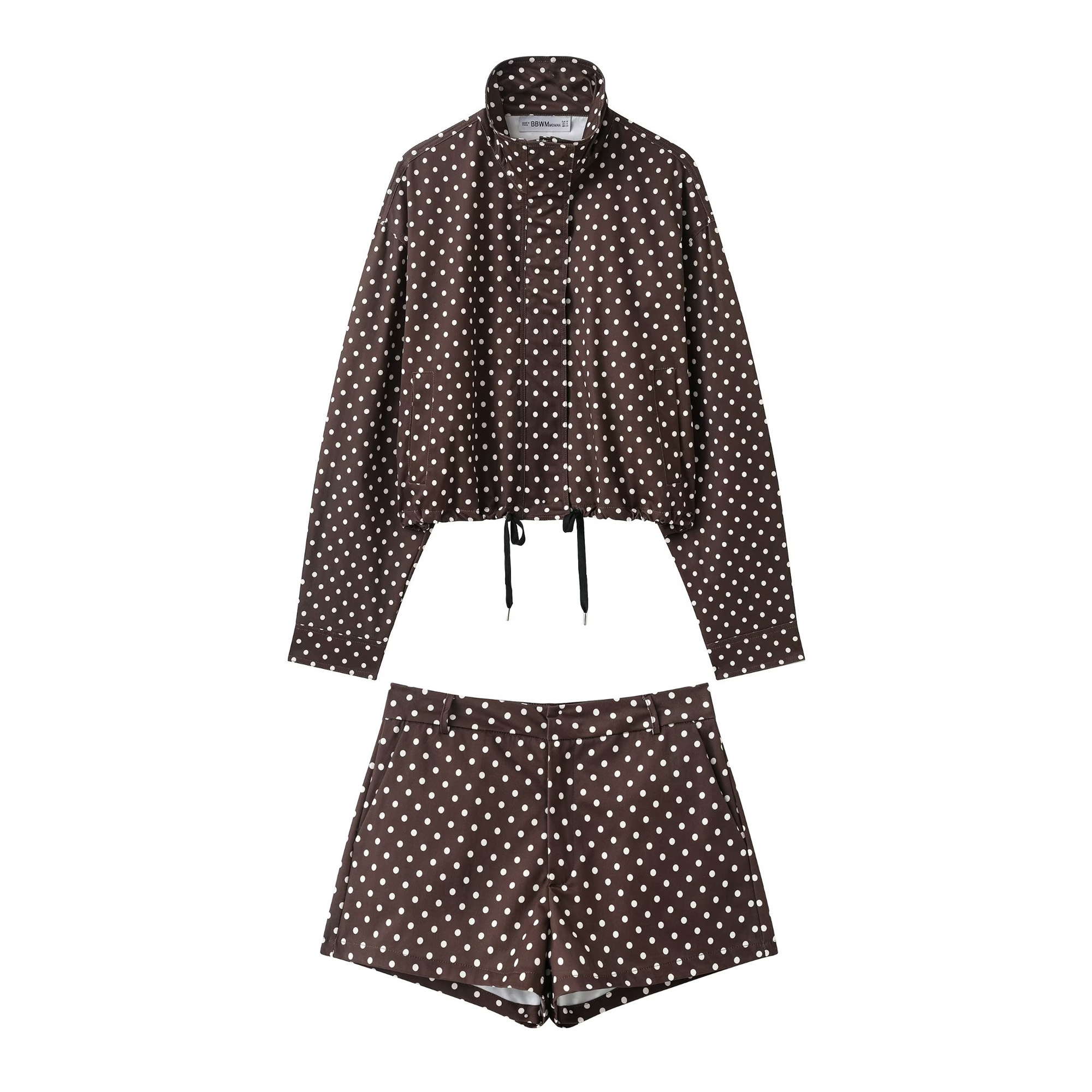 Polka Dot  bomber jacket