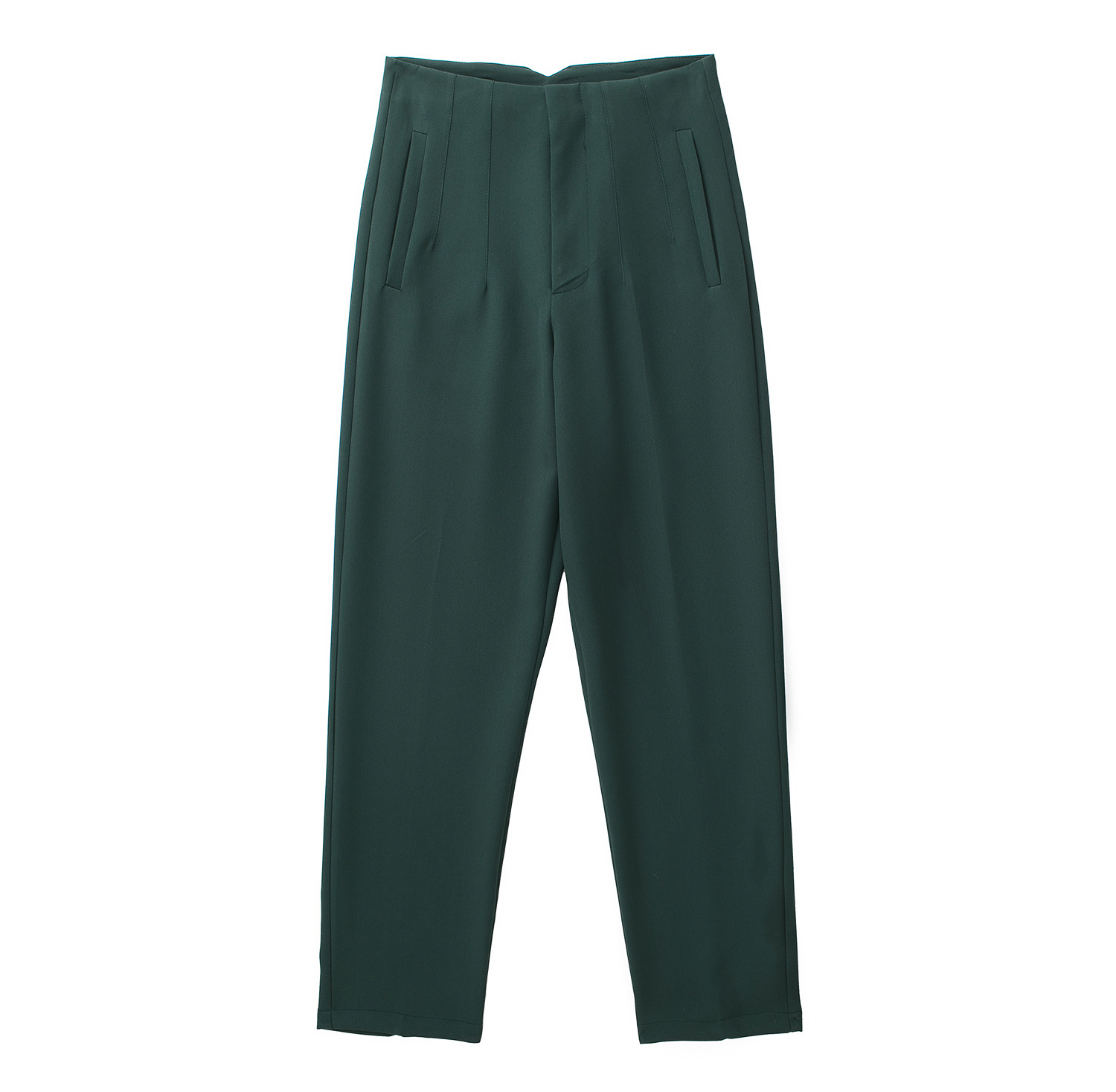 Slim cropped casual pants