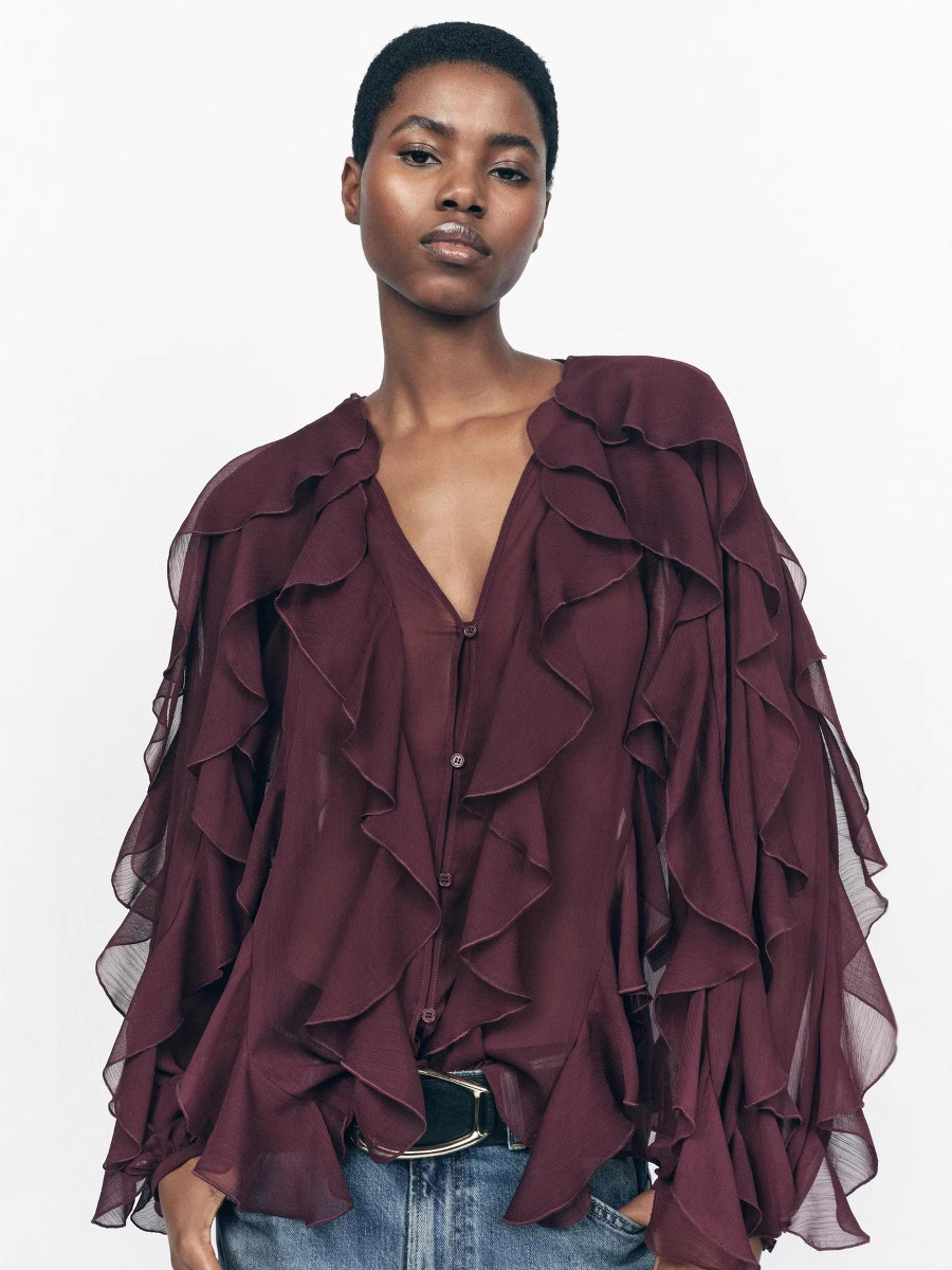 Ruffle top