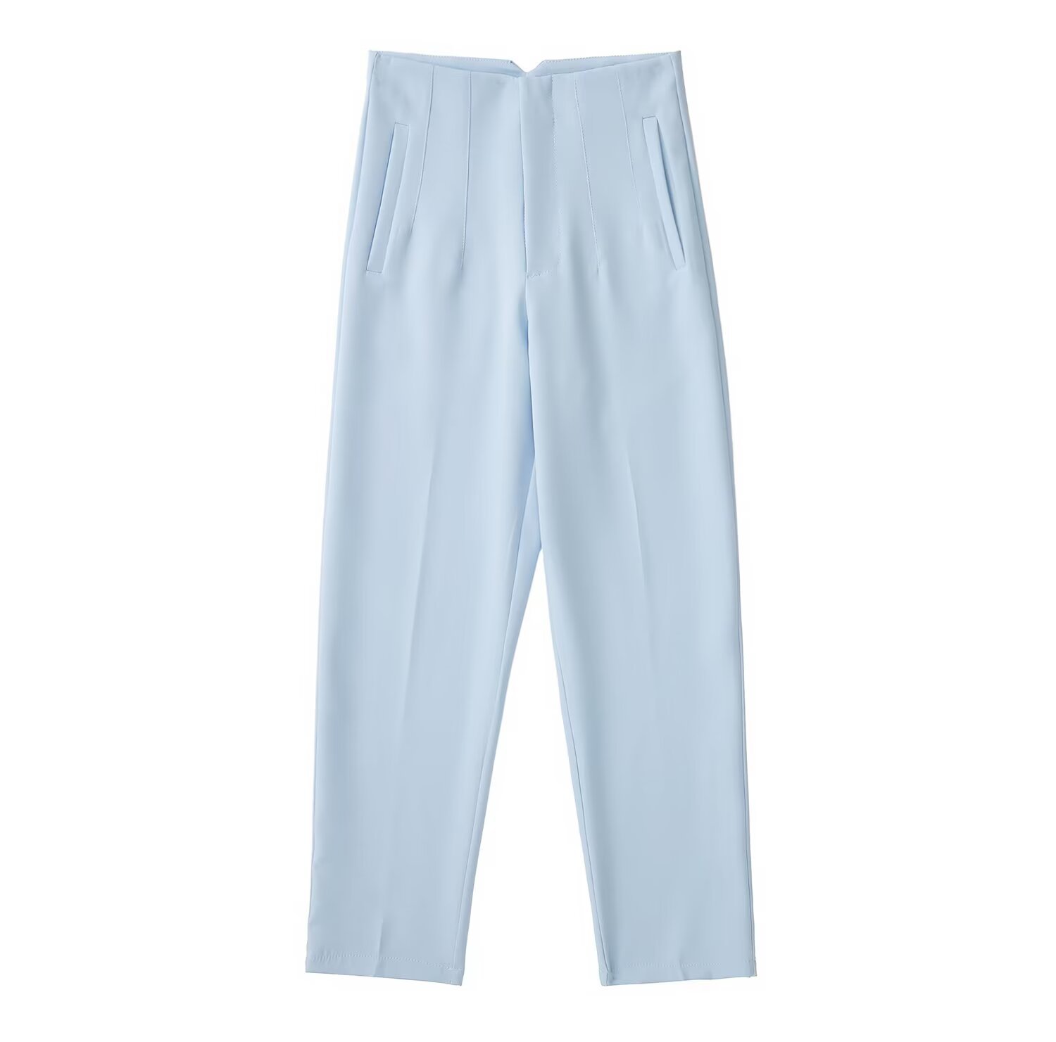 Slim cropped casual pants