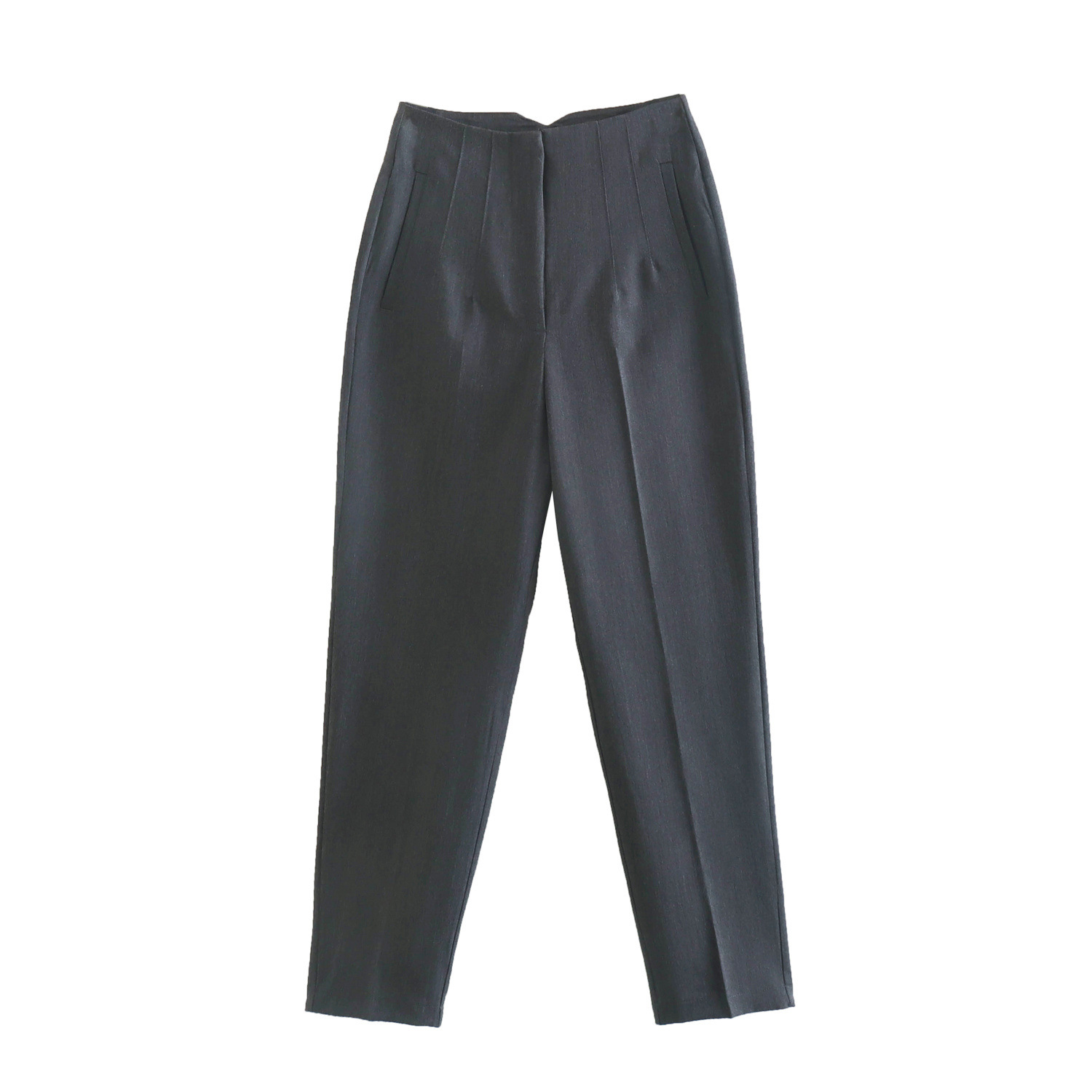 Slim cropped casual pants