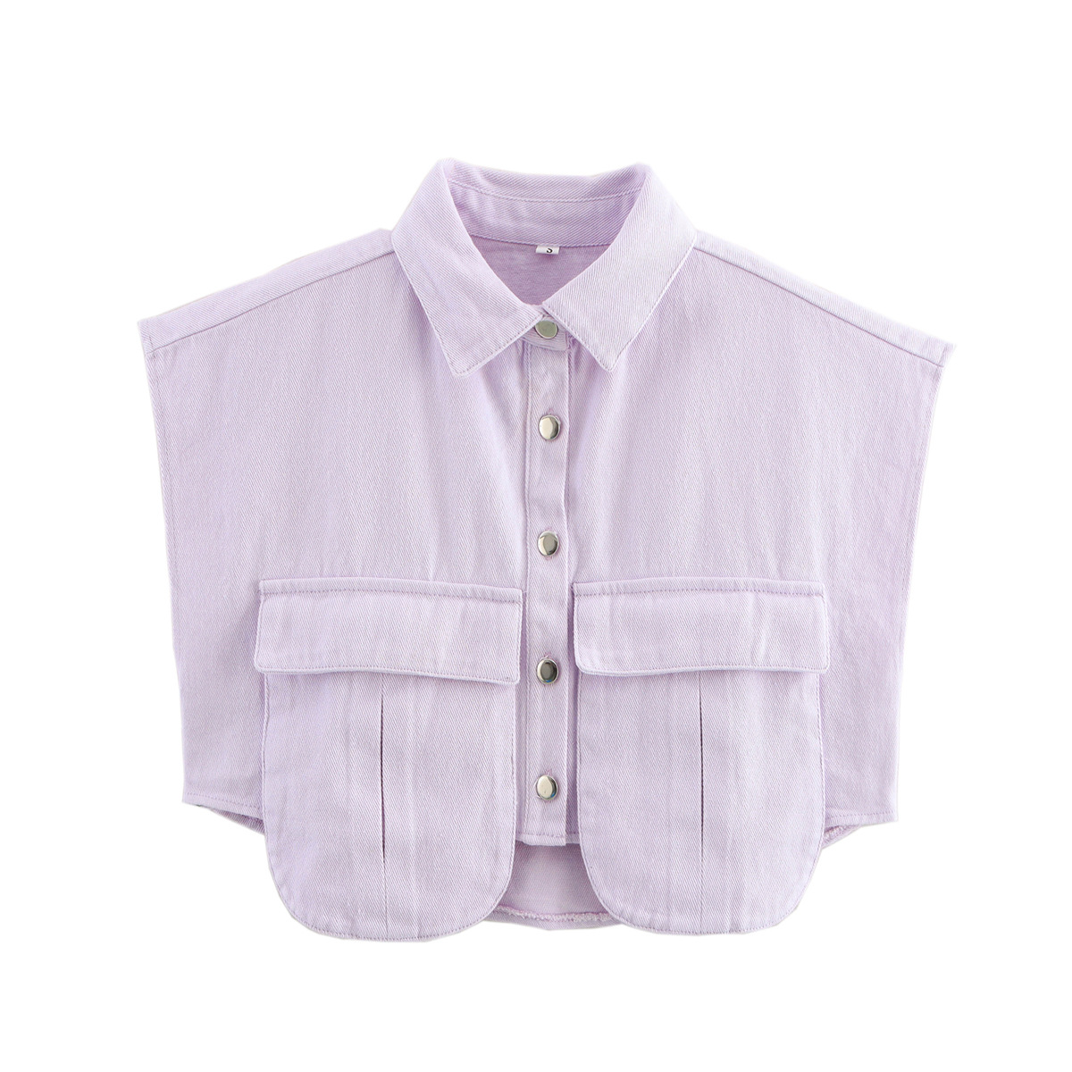 Sleeveless short shirt