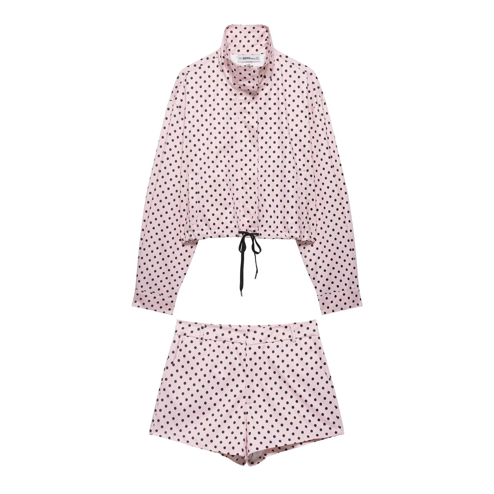 Polka Dot  bomber jacket