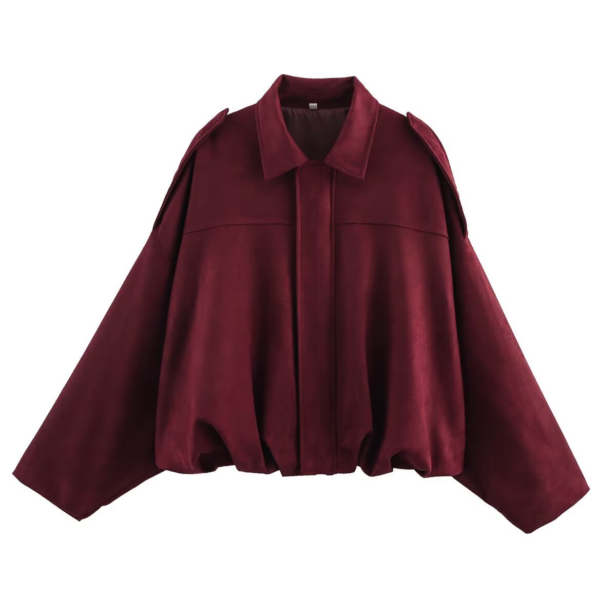 Suede bomber jacket