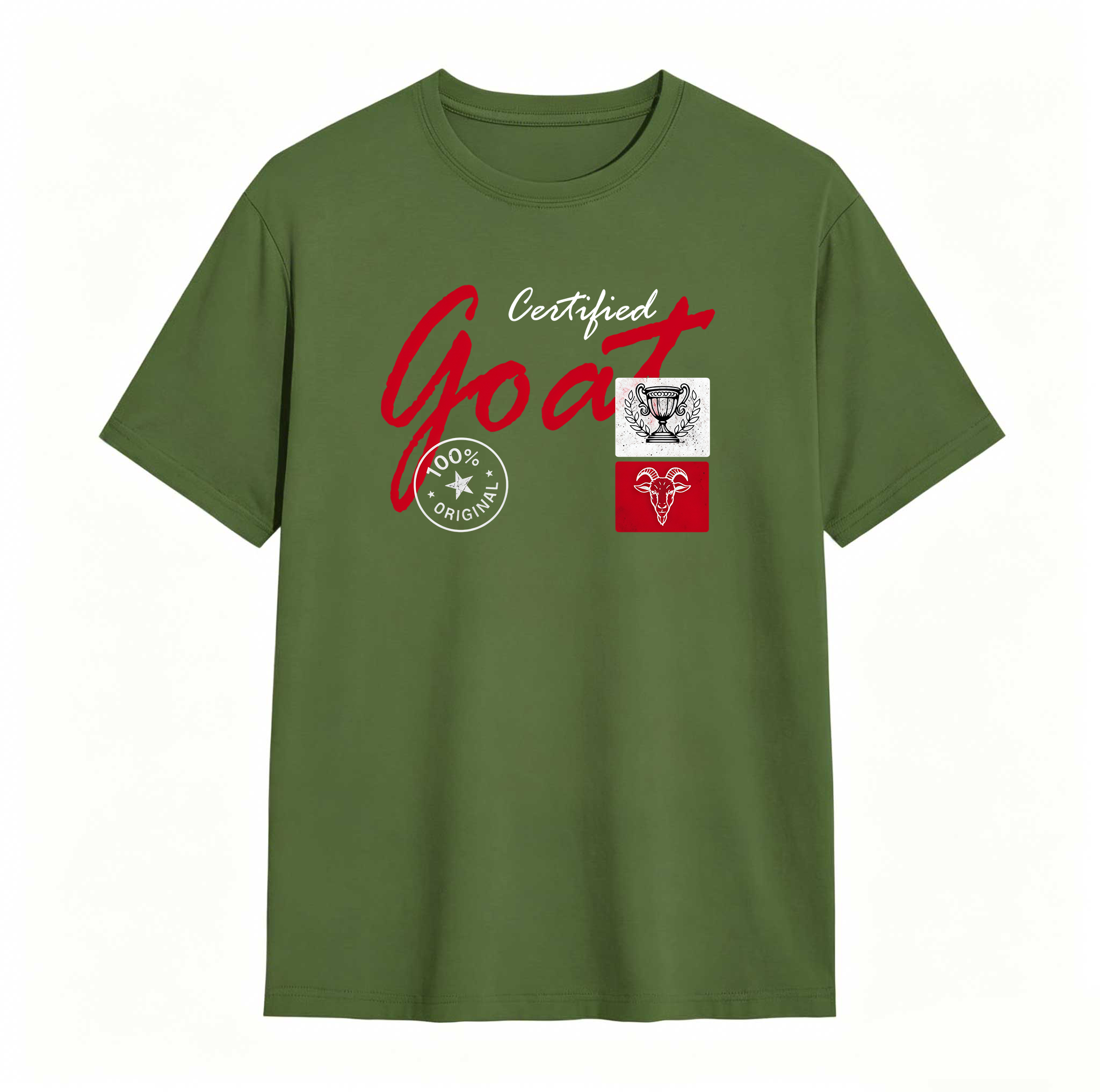 Certified Goat Sneaker Tees - Match Air Jordan 13 University Red