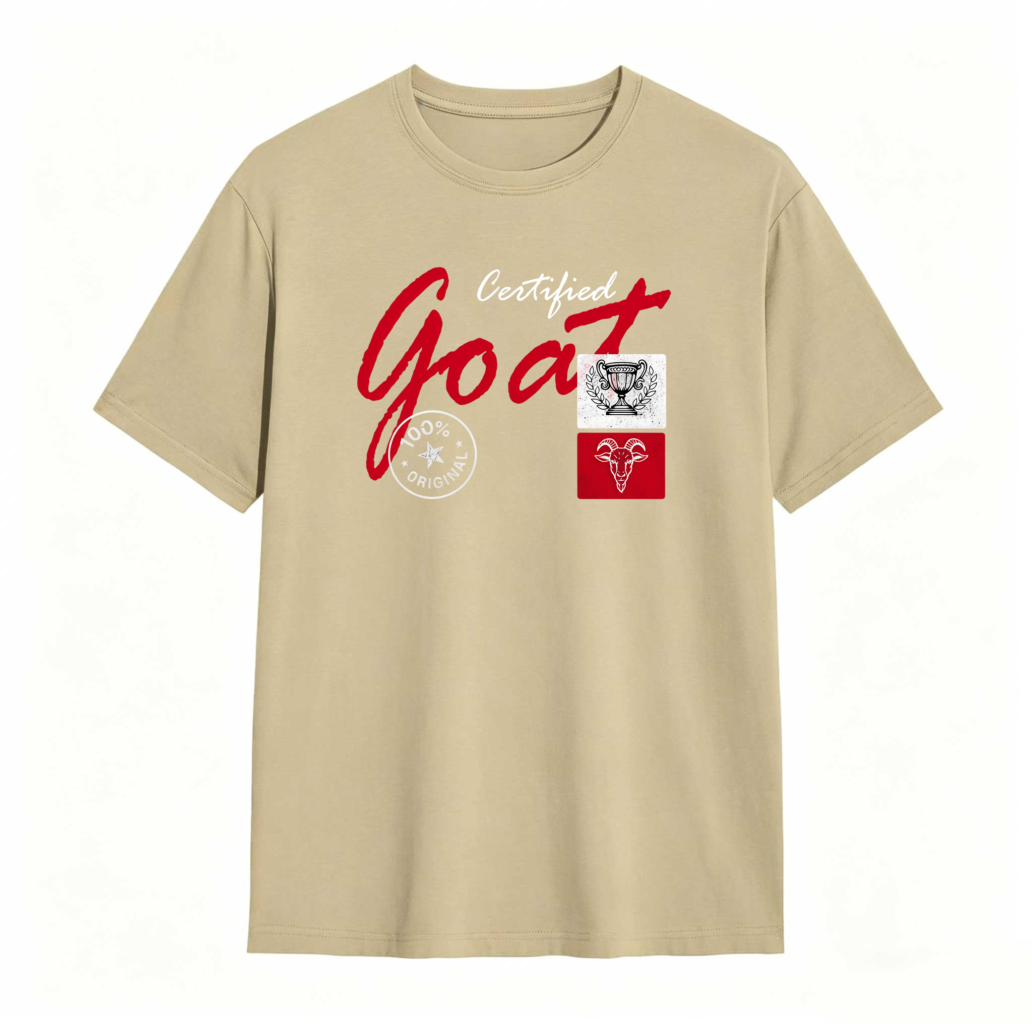 Certified Goat Sneaker Tees - Match Air Jordan 13 University Red