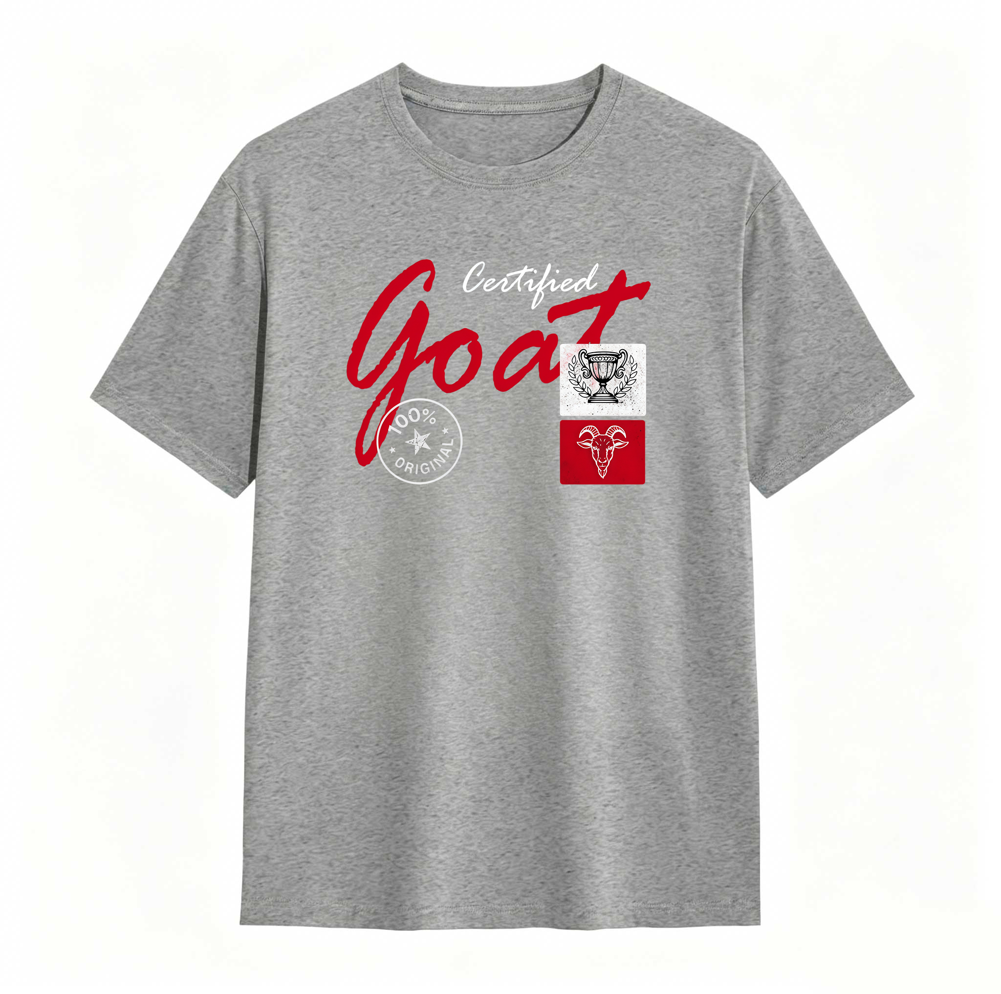 Certified Goat Sneaker Tees - Match Air Jordan 13 University Red