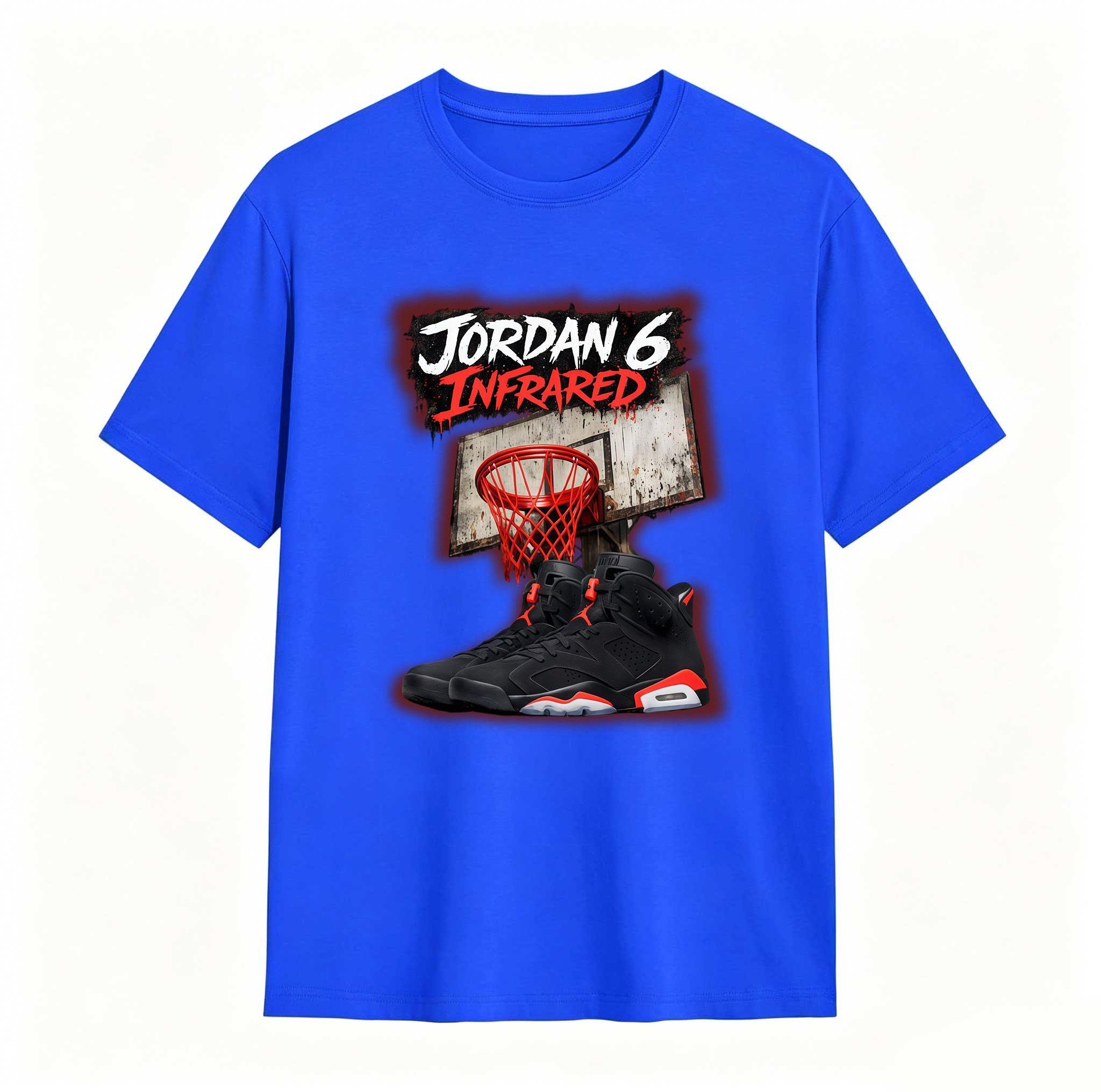 Shirt To Match Jordan Reverse Infrared 6-The 6's Unisex Match Tees Black