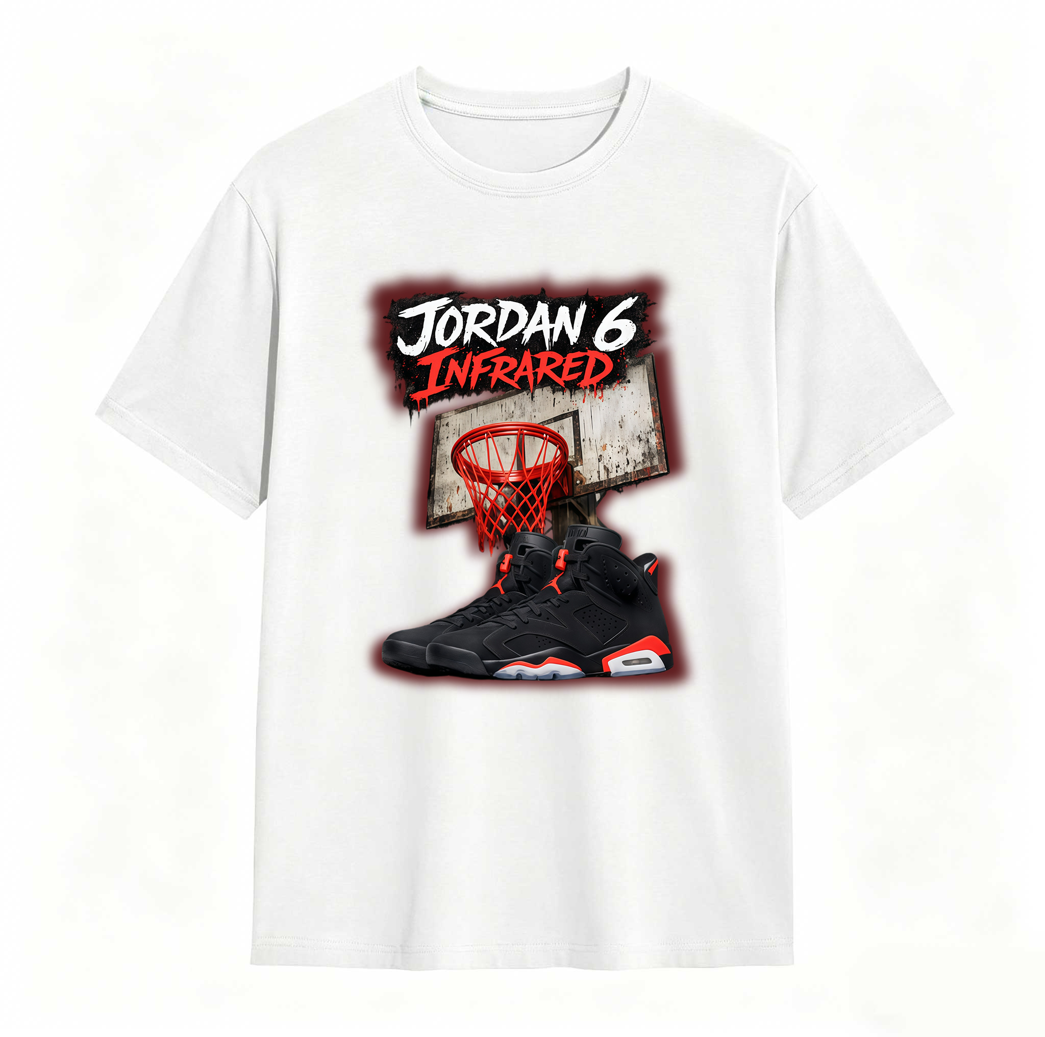 Shirt To Match Jordan Reverse Infrared 6-The 6's Unisex Match Tees Black