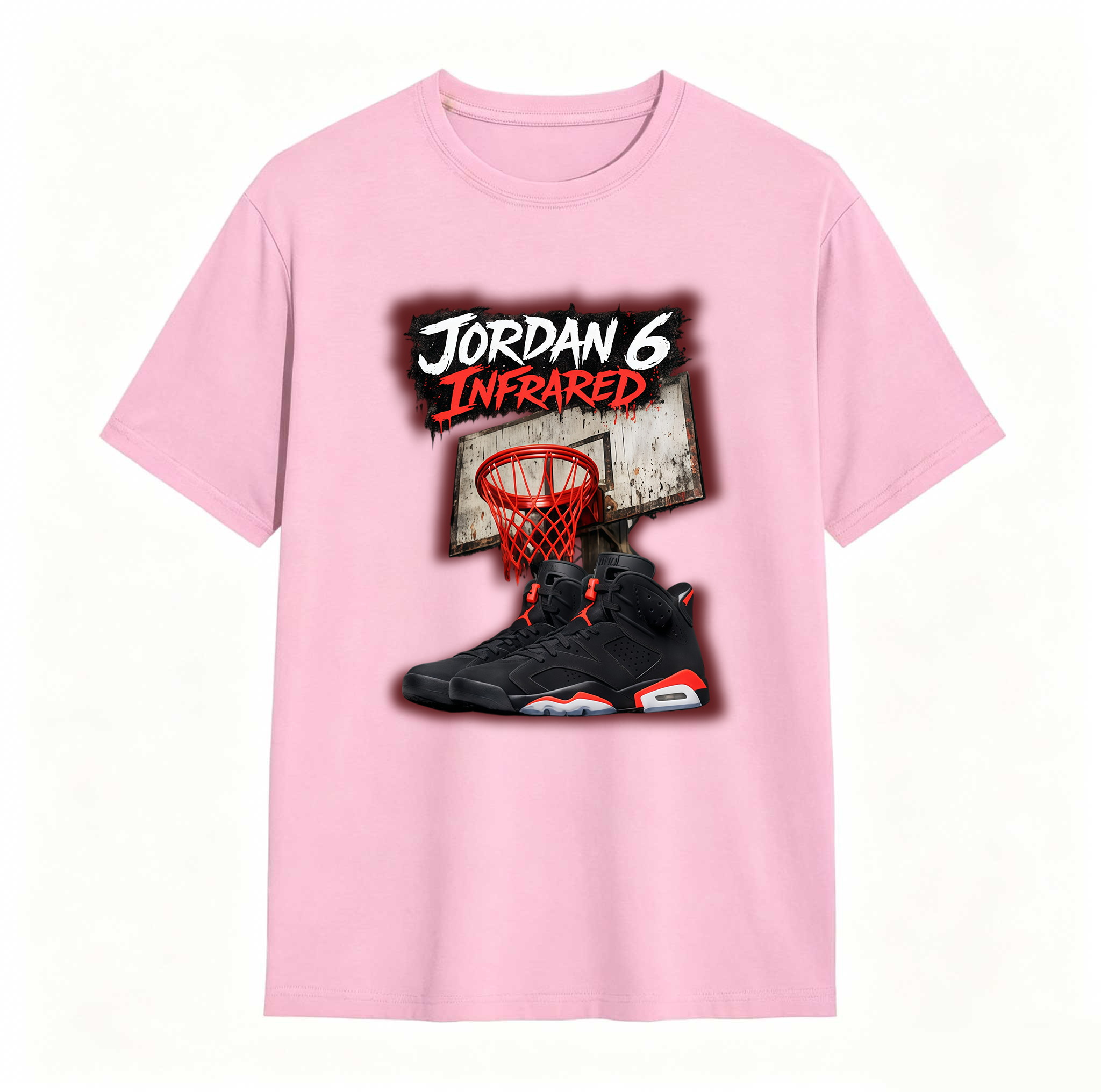 Shirt To Match Jordan Reverse Infrared 6-The 6's Unisex Match Tees Black