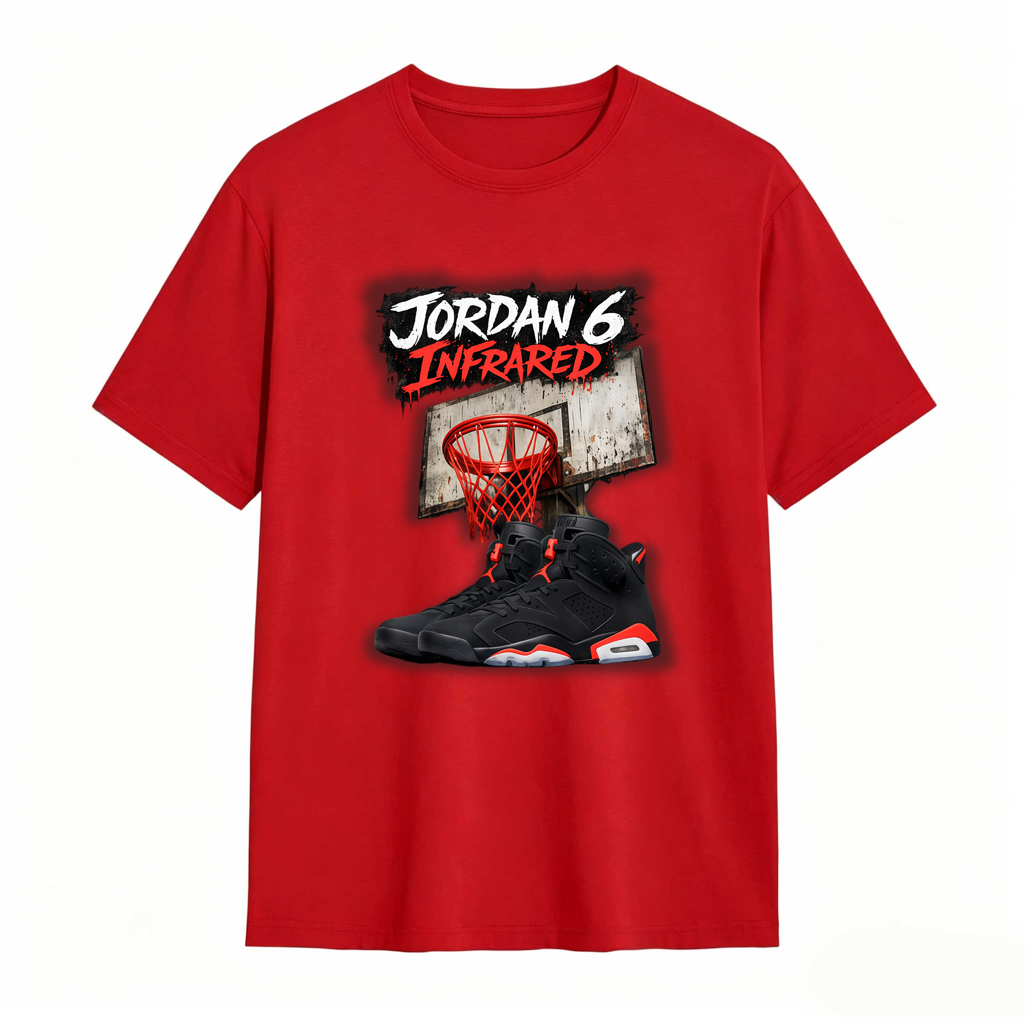 Shirt To Match Jordan Reverse Infrared 6-The 6's Unisex Match Tees Black