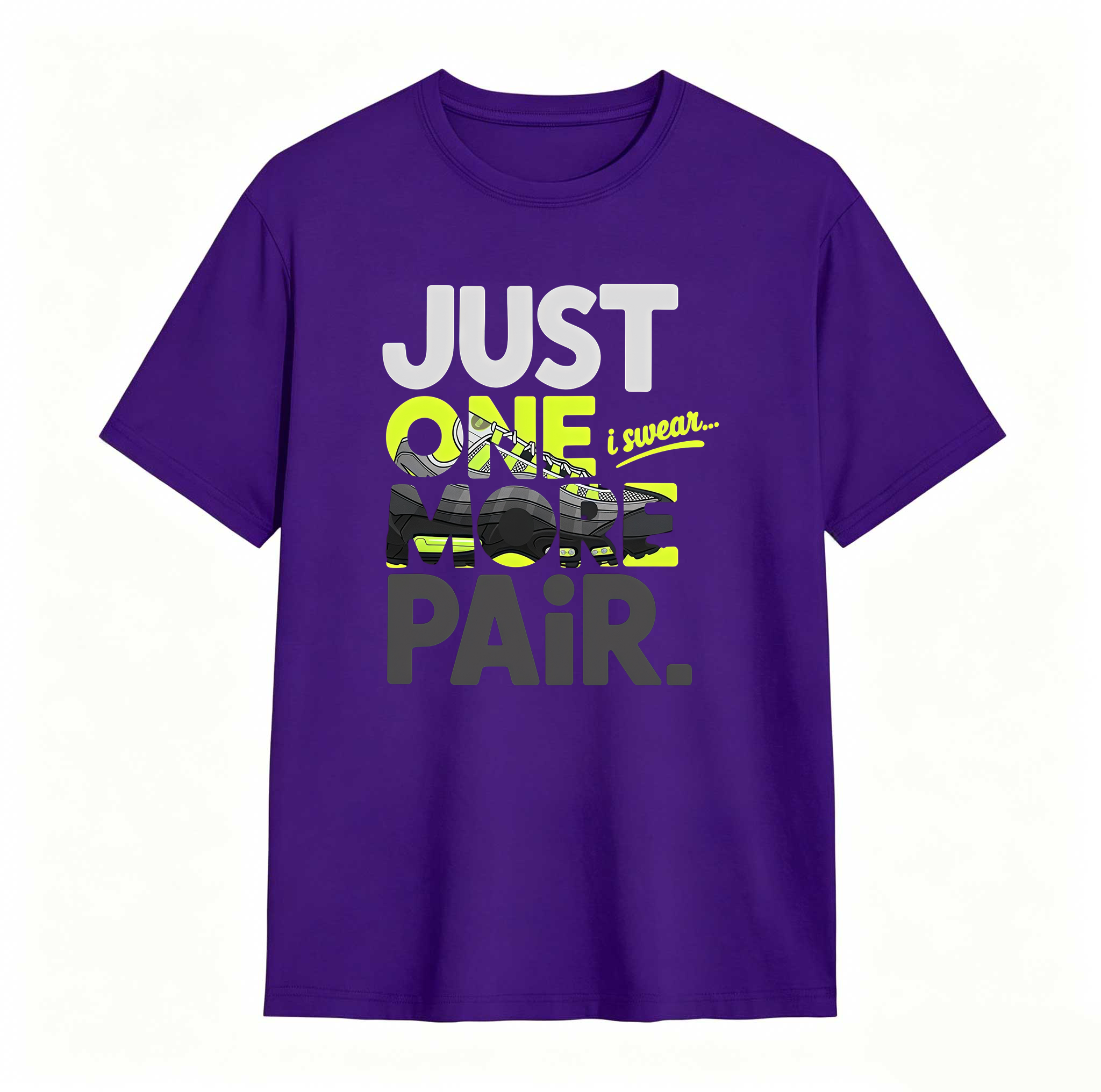 Just One More Paid T Shirt Black to Match Air Max 95 OG NEON Big Bubble, Sneaker Tee, Adults &Kid Clothing, Air Max 95 OG Hoodie, Sweatshirt