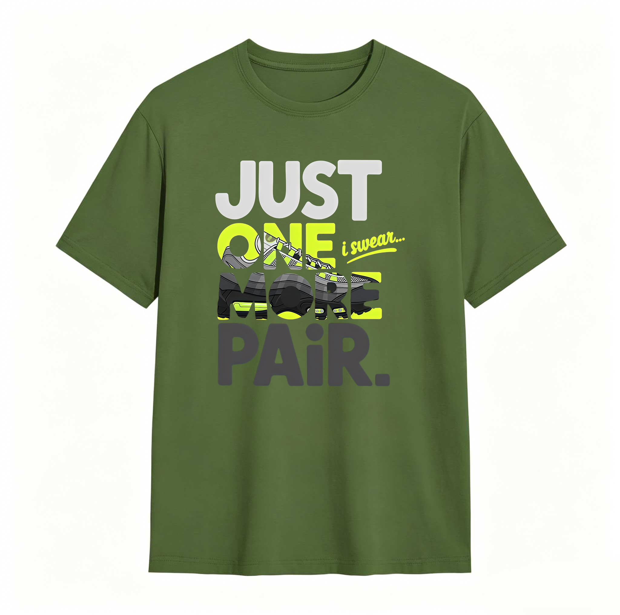 Just One More Paid T Shirt Black to Match Air Max 95 OG NEON Big Bubble, Sneaker Tee, Adults &Kid Clothing, Air Max 95 OG Hoodie, Sweatshirt