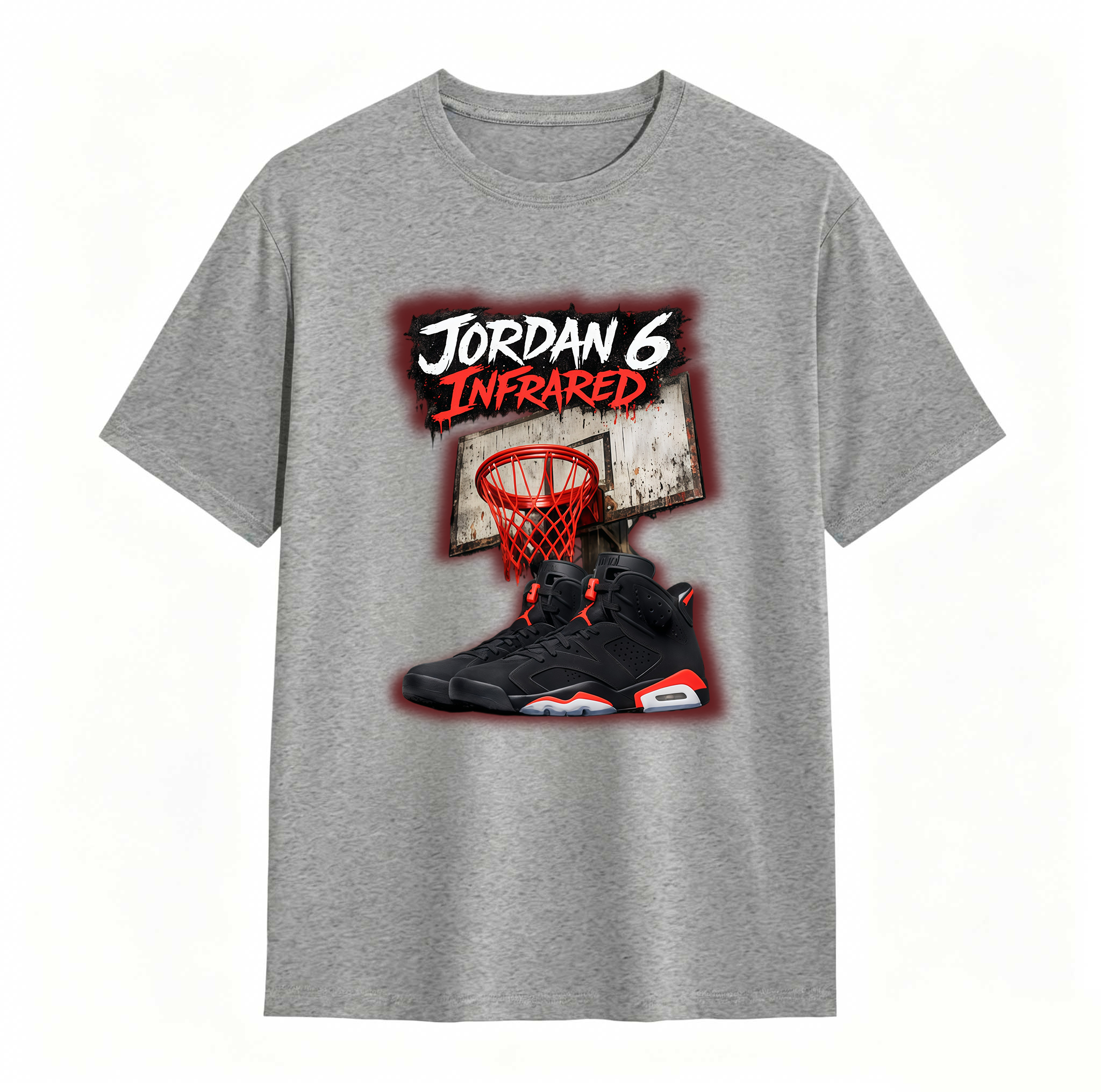 Shirt To Match Jordan Reverse Infrared 6-The 6's Unisex Match Tees Black