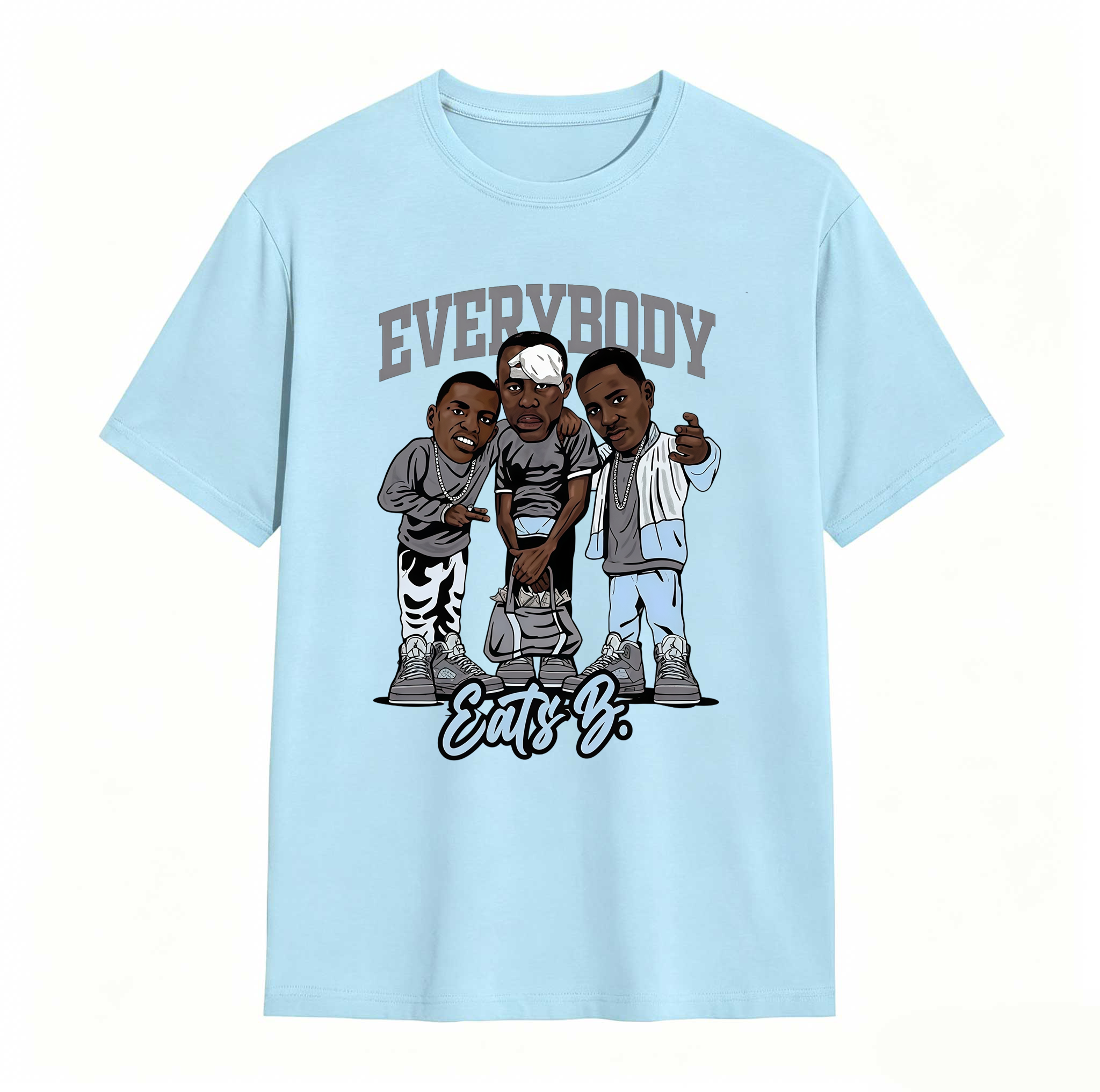 Jordan 5 Wolf Grey, Every Body Sneaker Tee, Best Gift ,Adults & Kid, Jordan 5 Wolf Grey Sneaker Match tshirt