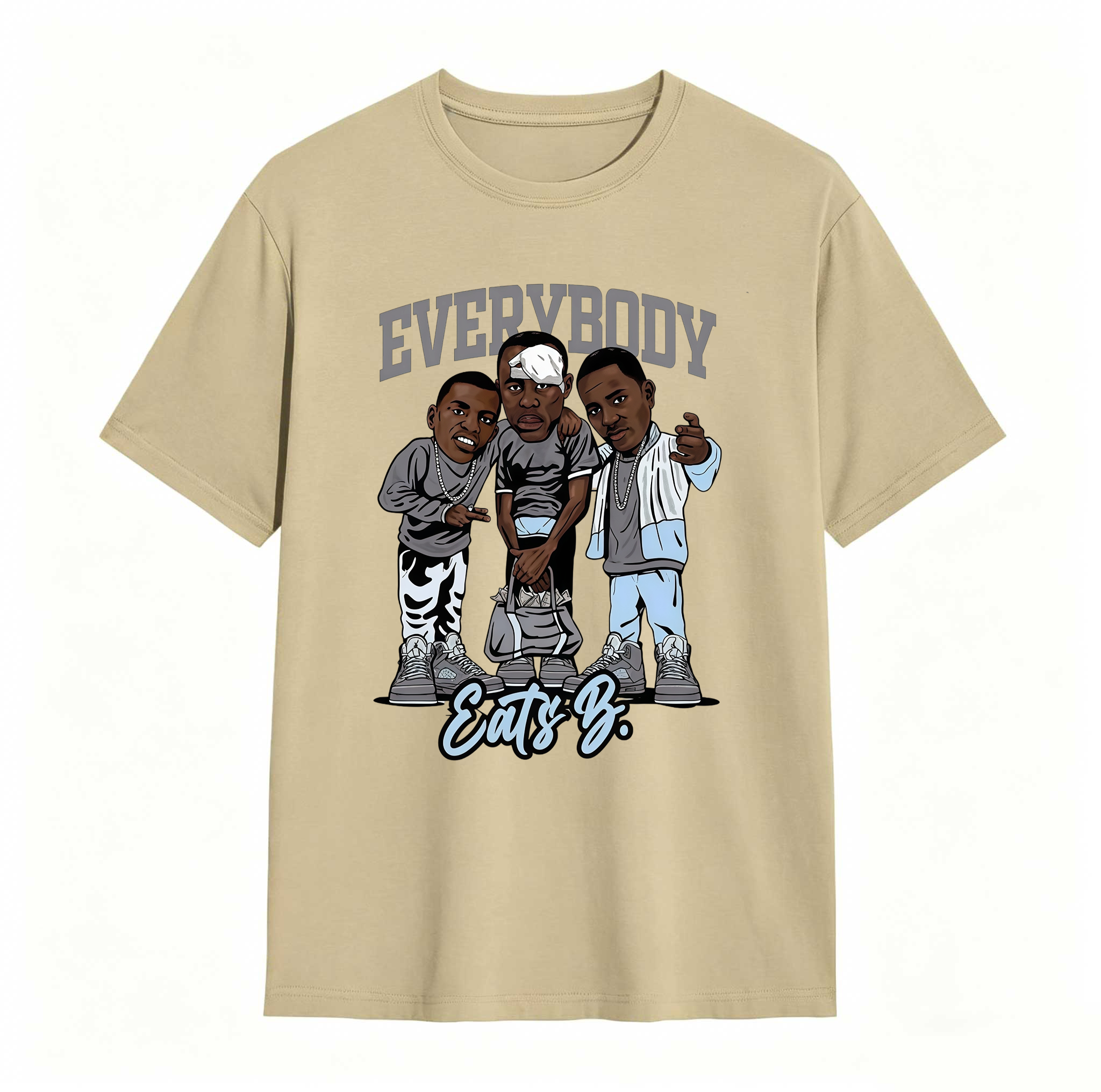 Jordan 5 Wolf Grey, Every Body Sneaker Tee, Best Gift ,Adults & Kid, Jordan 5 Wolf Grey Sneaker Match tshirt