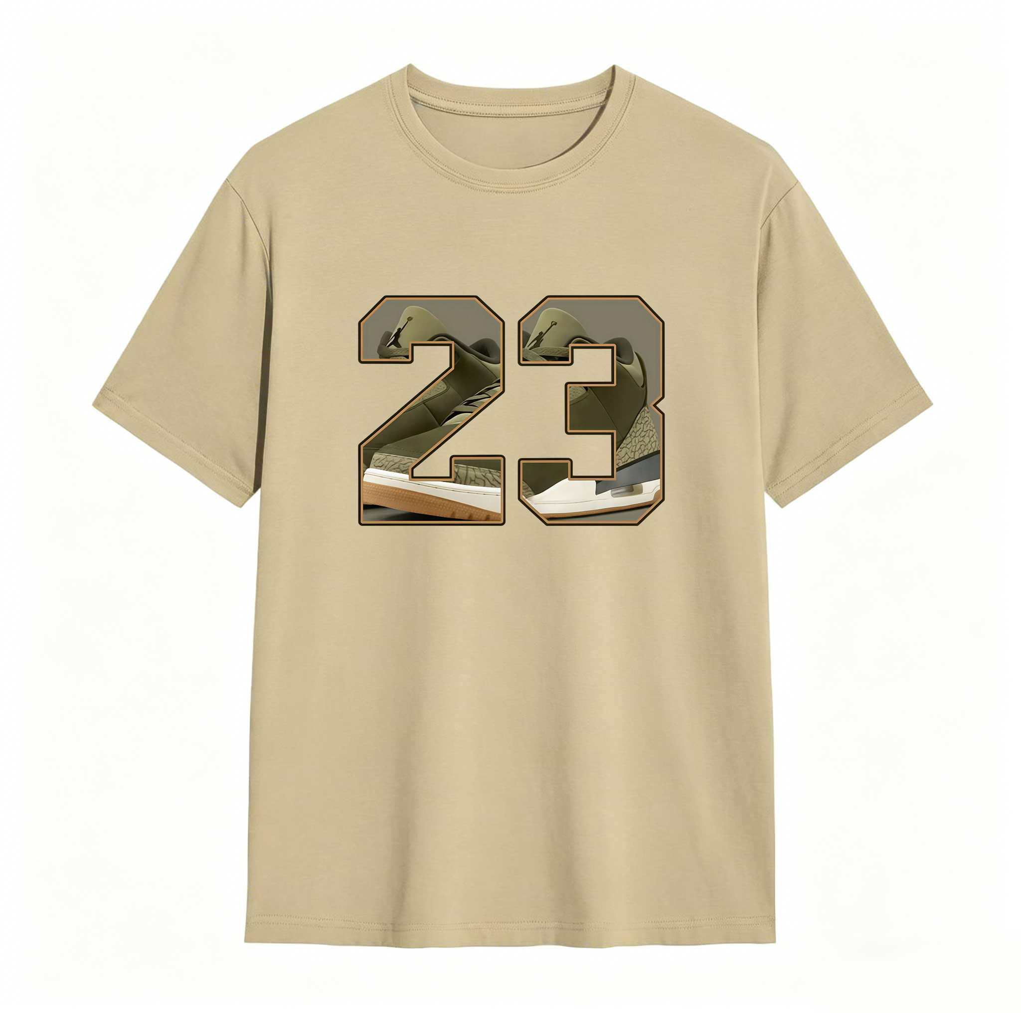 Shirt To Match Jordan 3 Olive, Jordan 3 Family Affair Medium Olive Matching Sneaker Tee Shirt, Sneaker Graphic Tee, Sneaker Match, AJ3s