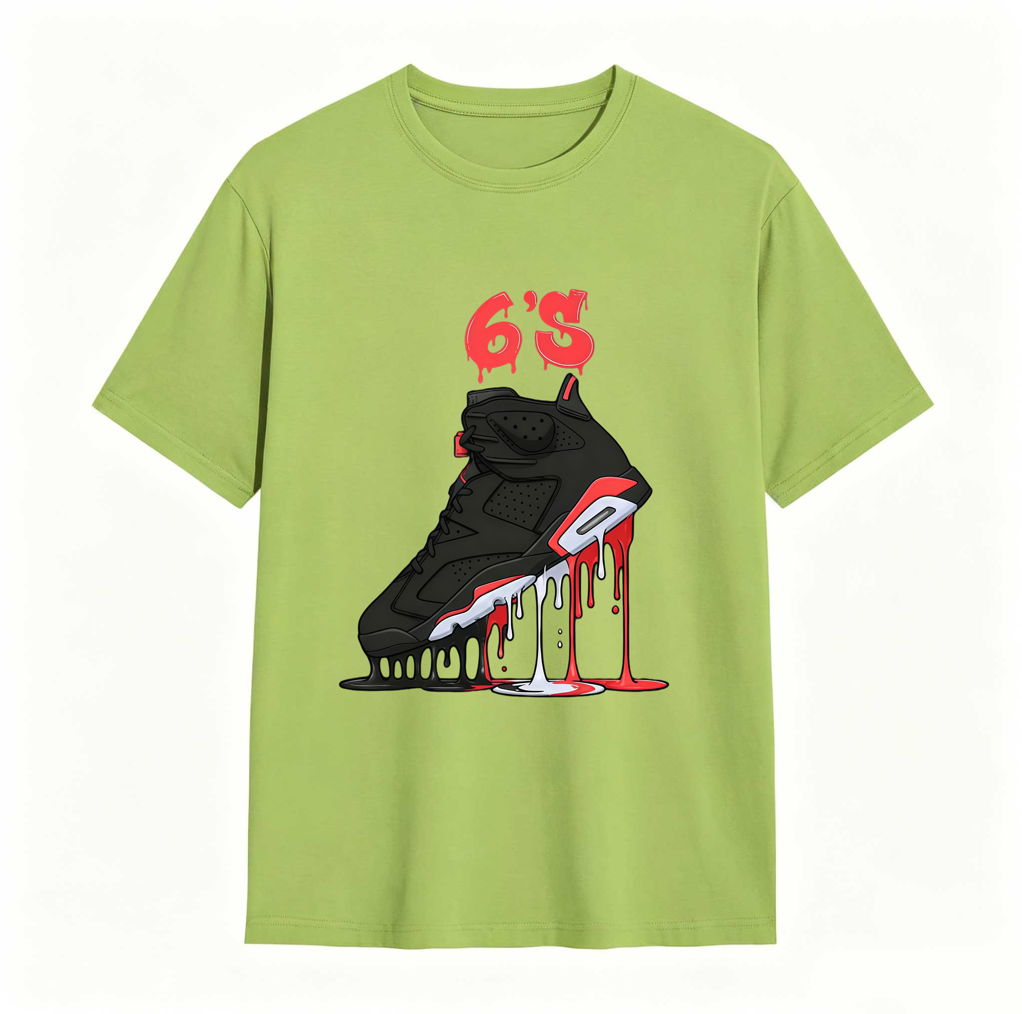 Retro Infrared Salesman 6s - Dripping 6'S Sneaker Match Tshirt, Retro Infrared Salesman 6s Matching Sneaker Tee Shirt