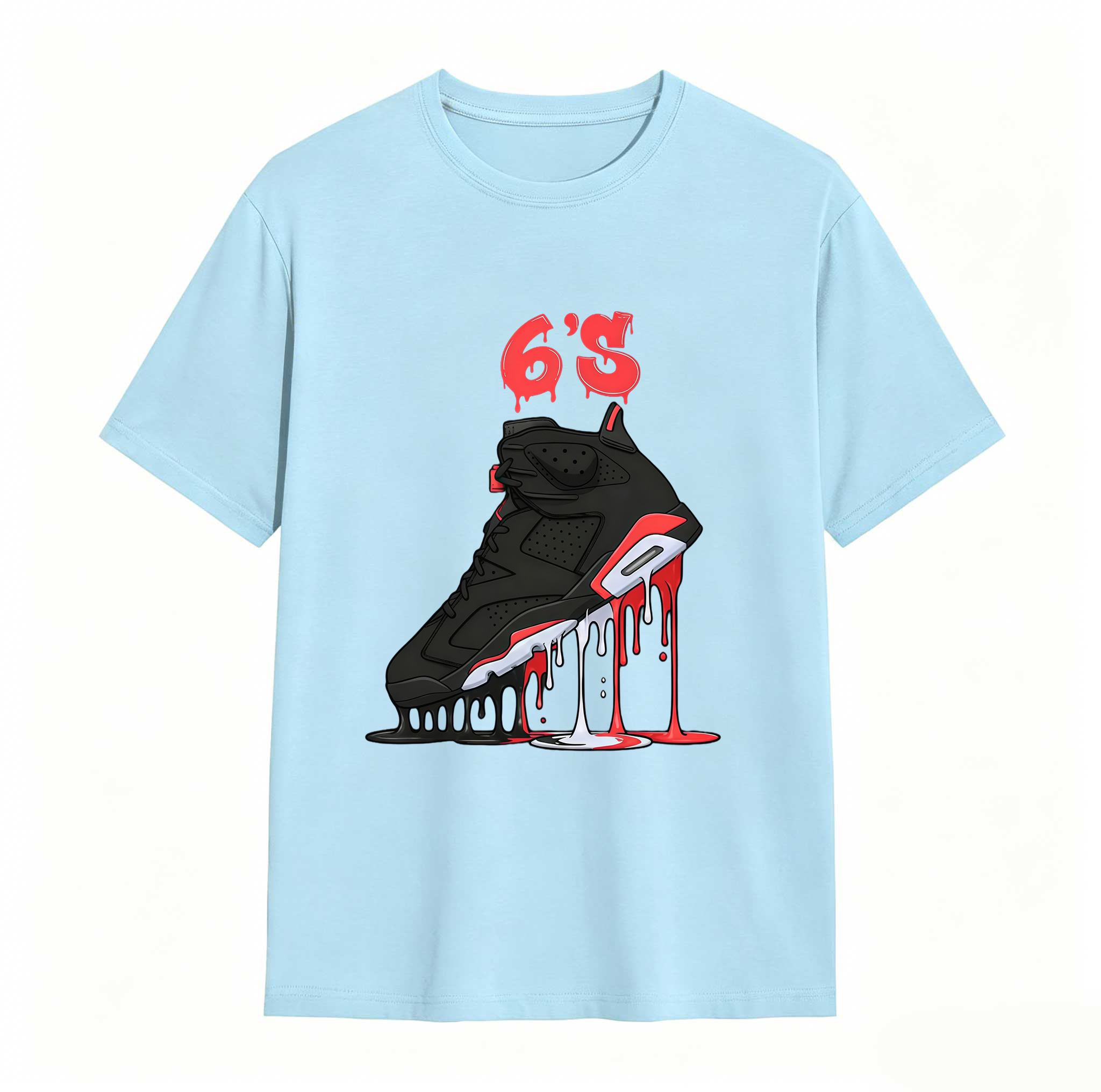 Retro Infrared Salesman 6s - Dripping 6'S Sneaker Match Tshirt, Retro Infrared Salesman 6s Matching Sneaker Tee Shirt