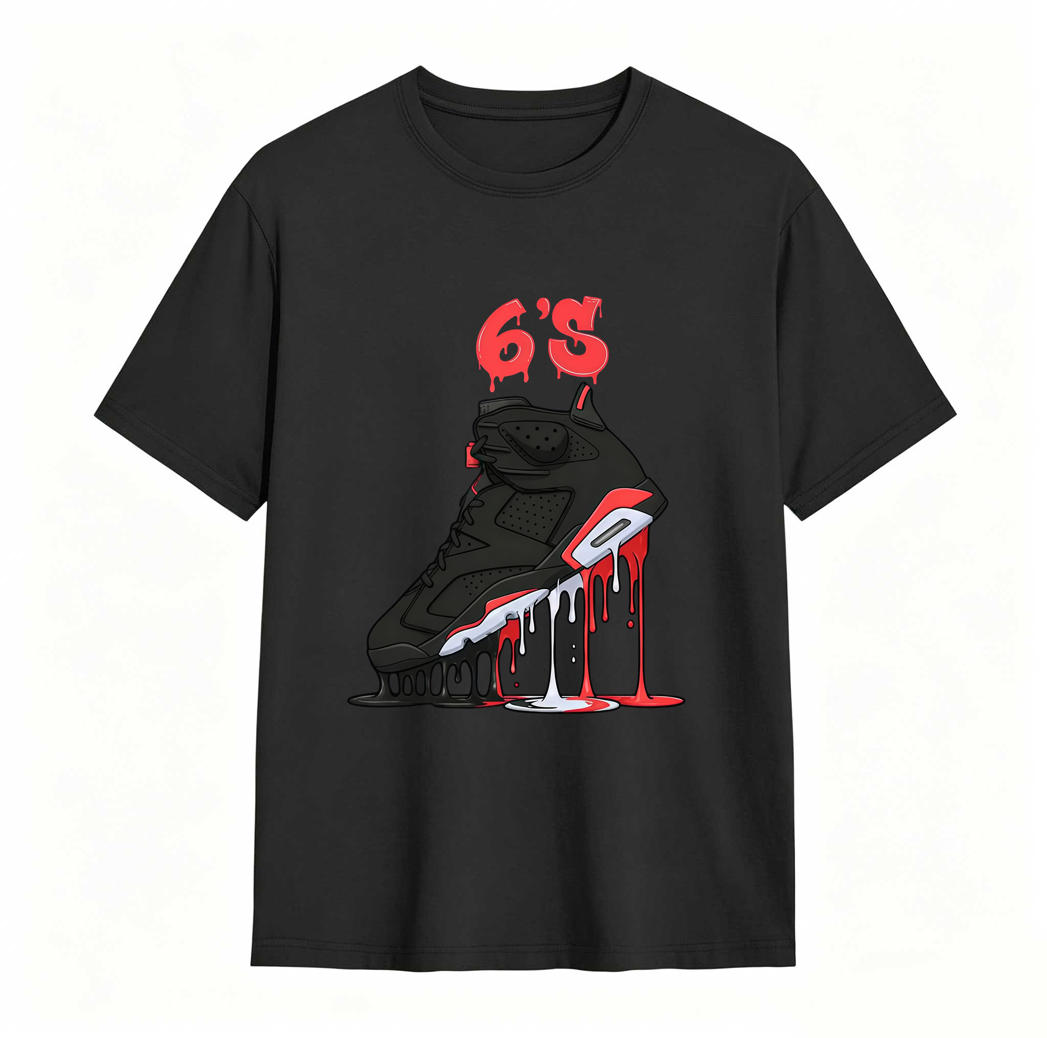 Retro Infrared Salesman 6s - Dripping 6'S Sneaker Match Tshirt, Retro Infrared Salesman 6s Matching Sneaker Tee Shirt