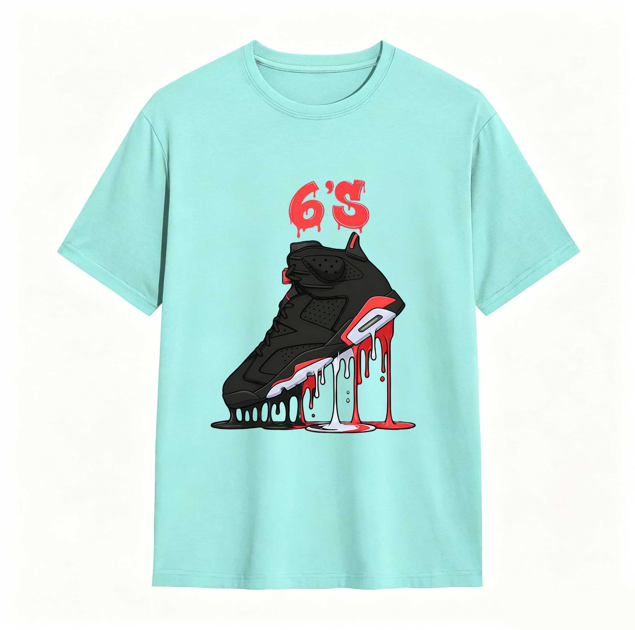 Retro Infrared Salesman 6s - Dripping 6'S Sneaker Match Tshirt, Retro Infrared Salesman 6s Matching Sneaker Tee Shirt