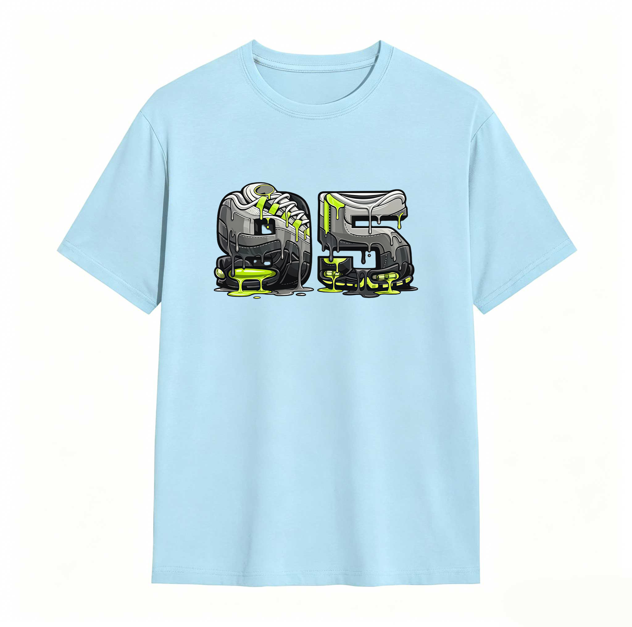 95 Tee Shirt Black to Match Air Max 95 OG NEON Big Bubble, Sneaker Tee,Adults & Kid Clothing, Air Max 95 OG tshirt