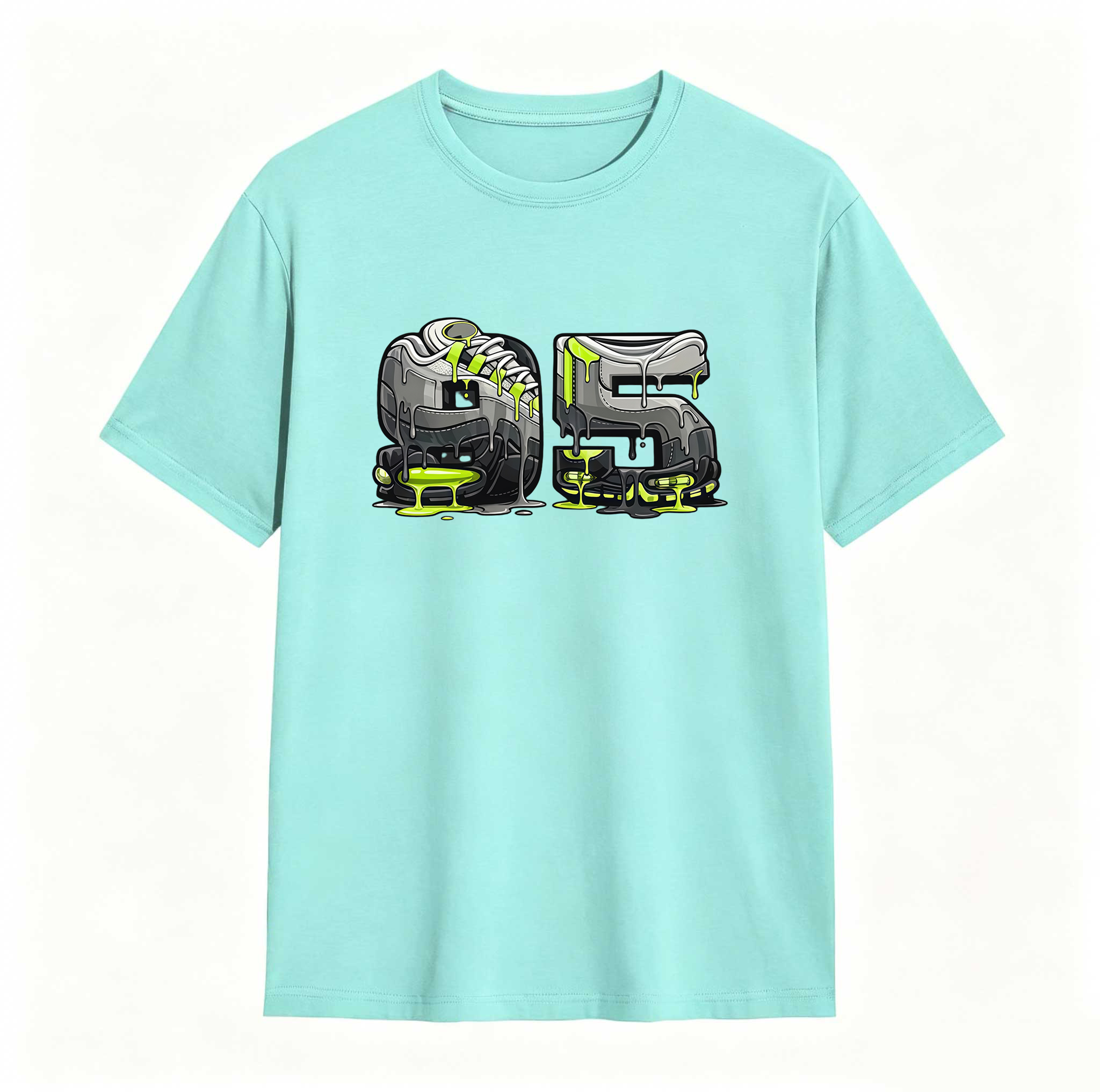 95 Tee Shirt Black to Match Air Max 95 OG NEON Big Bubble, Sneaker Tee,Adults & Kid Clothing, Air Max 95 OG tshirt