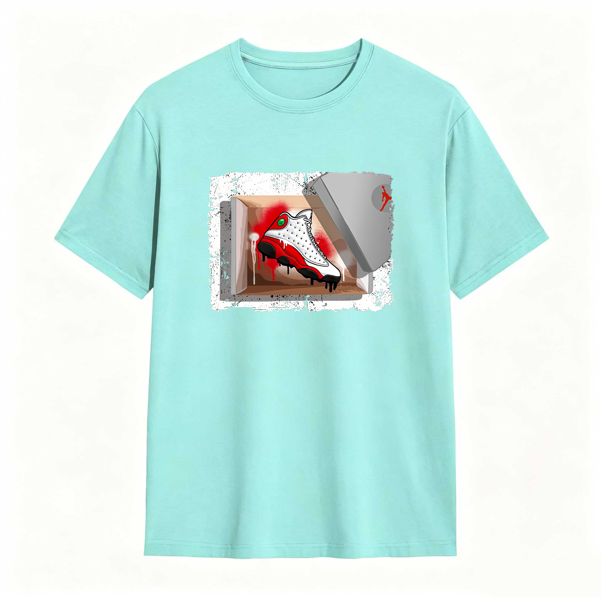 New Kicks Sneaker Tees - Match Air Jordan 13 University Red