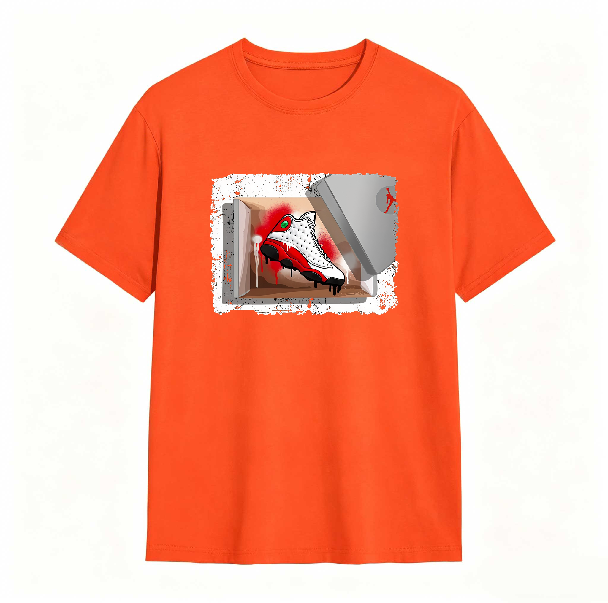 New Kicks Sneaker Tees - Match Air Jordan 13 University Red