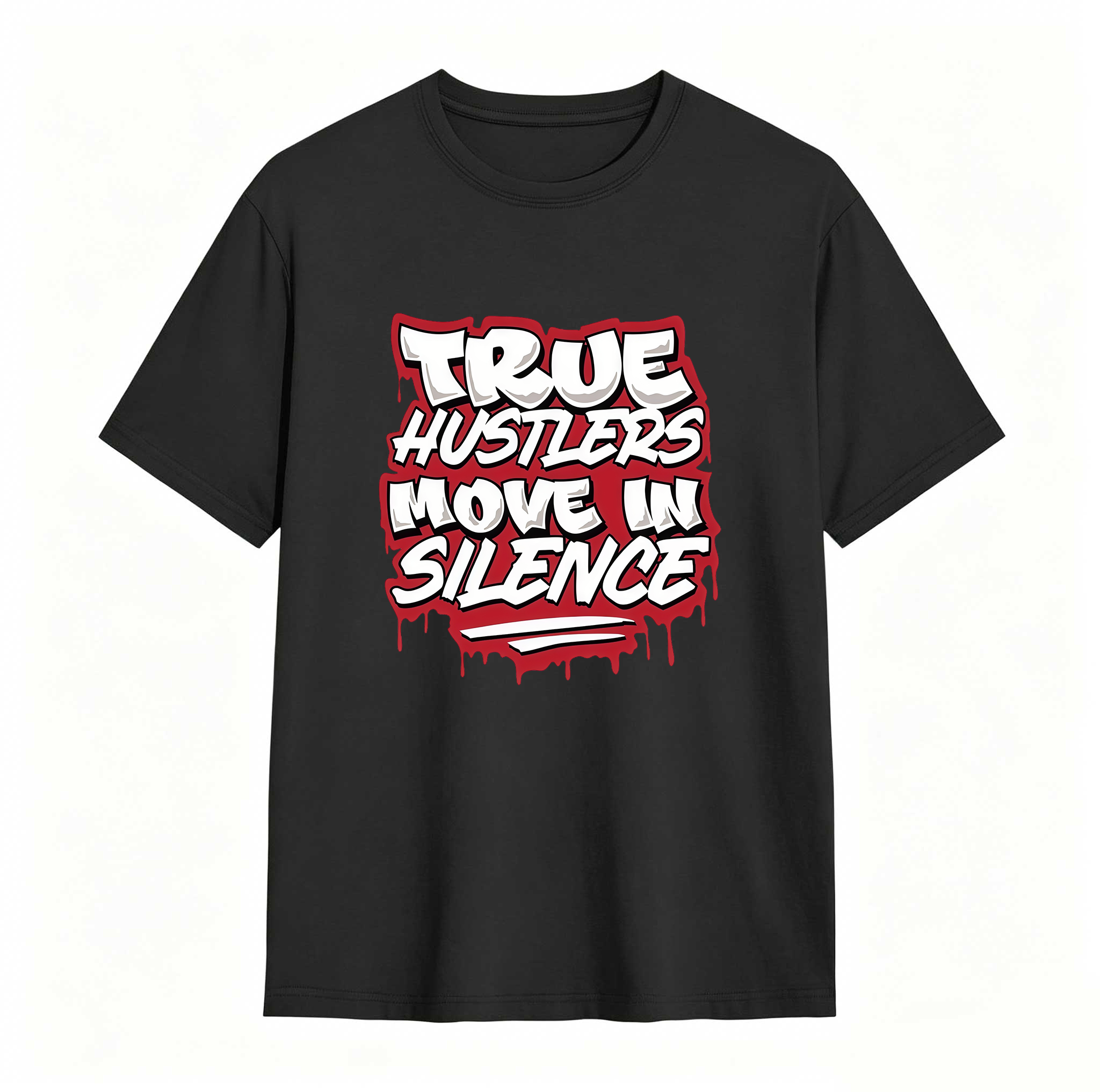 True Hustlers Sneaker Shirt White to Match Jordan 5 Fire Red, Retro 5 Sneaker Match Tee, Sneakerhead Outfit Shirt