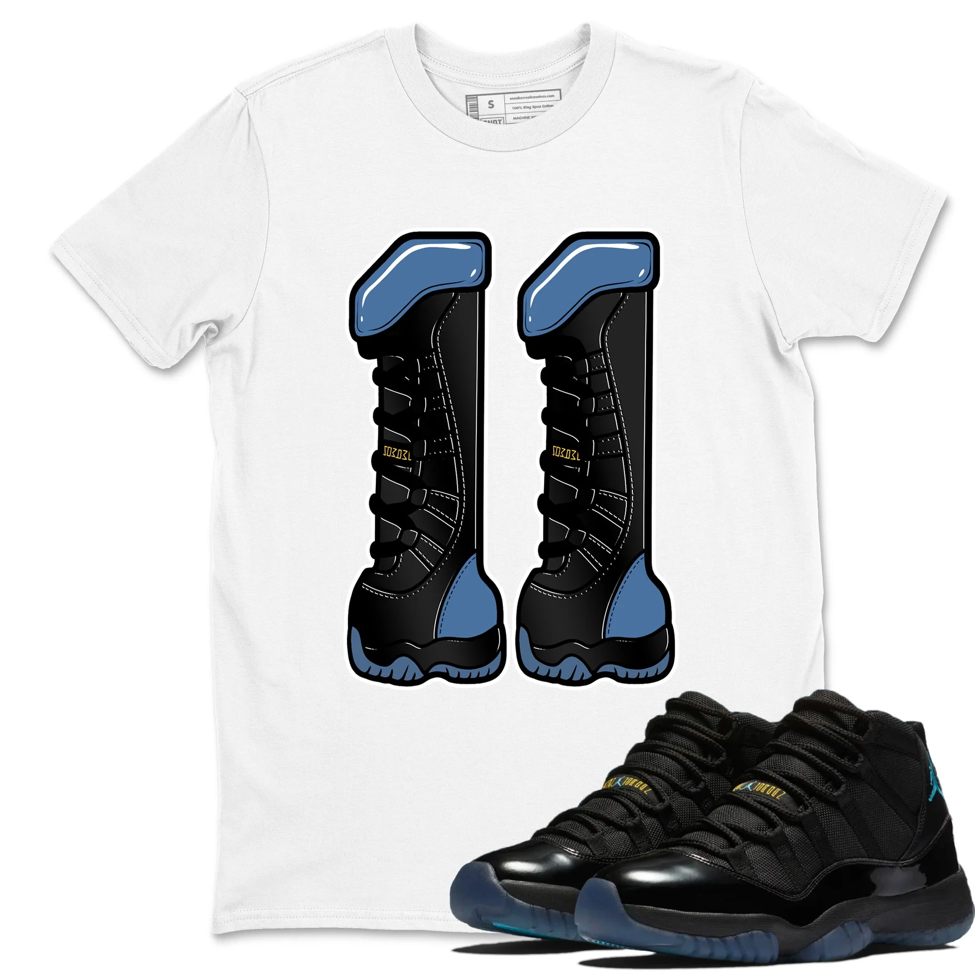 Number 11 Sneaker Tees - Air Jordan 11 Gamma