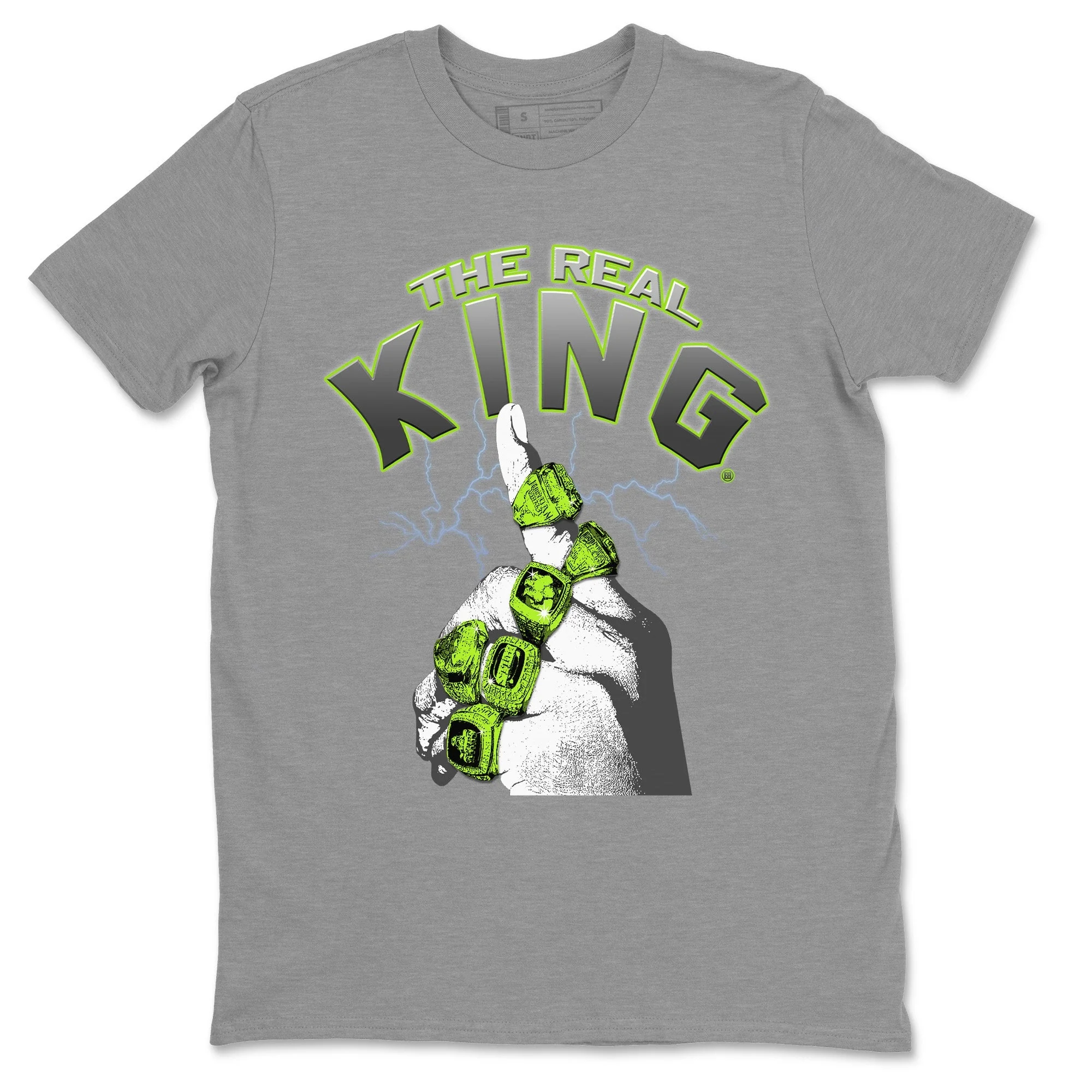 The Real King Unisex Tops - Air Jordan 5 Green Bean