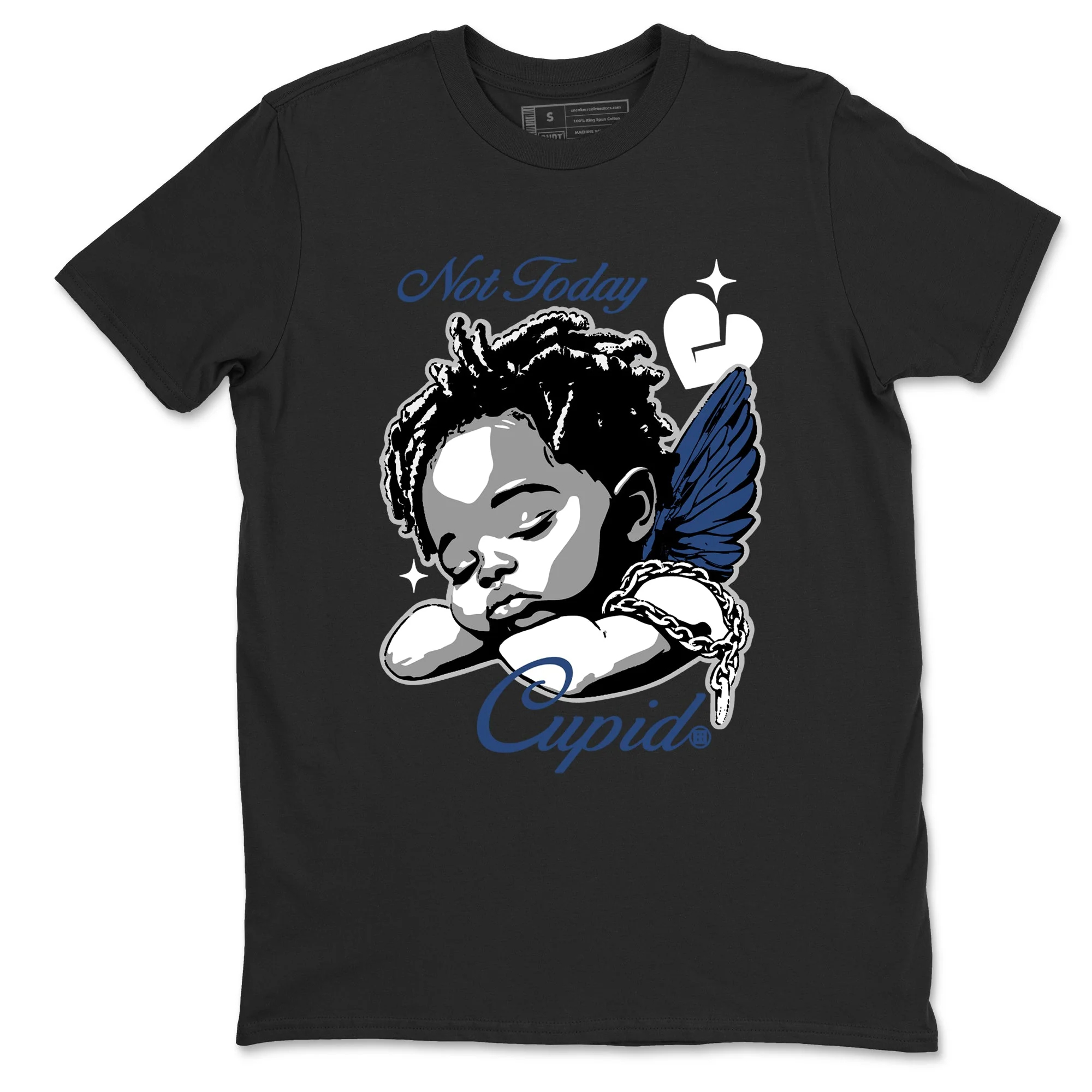Not Today Cupid Sneaker Tees - Air Jordan 9 Flint Grey