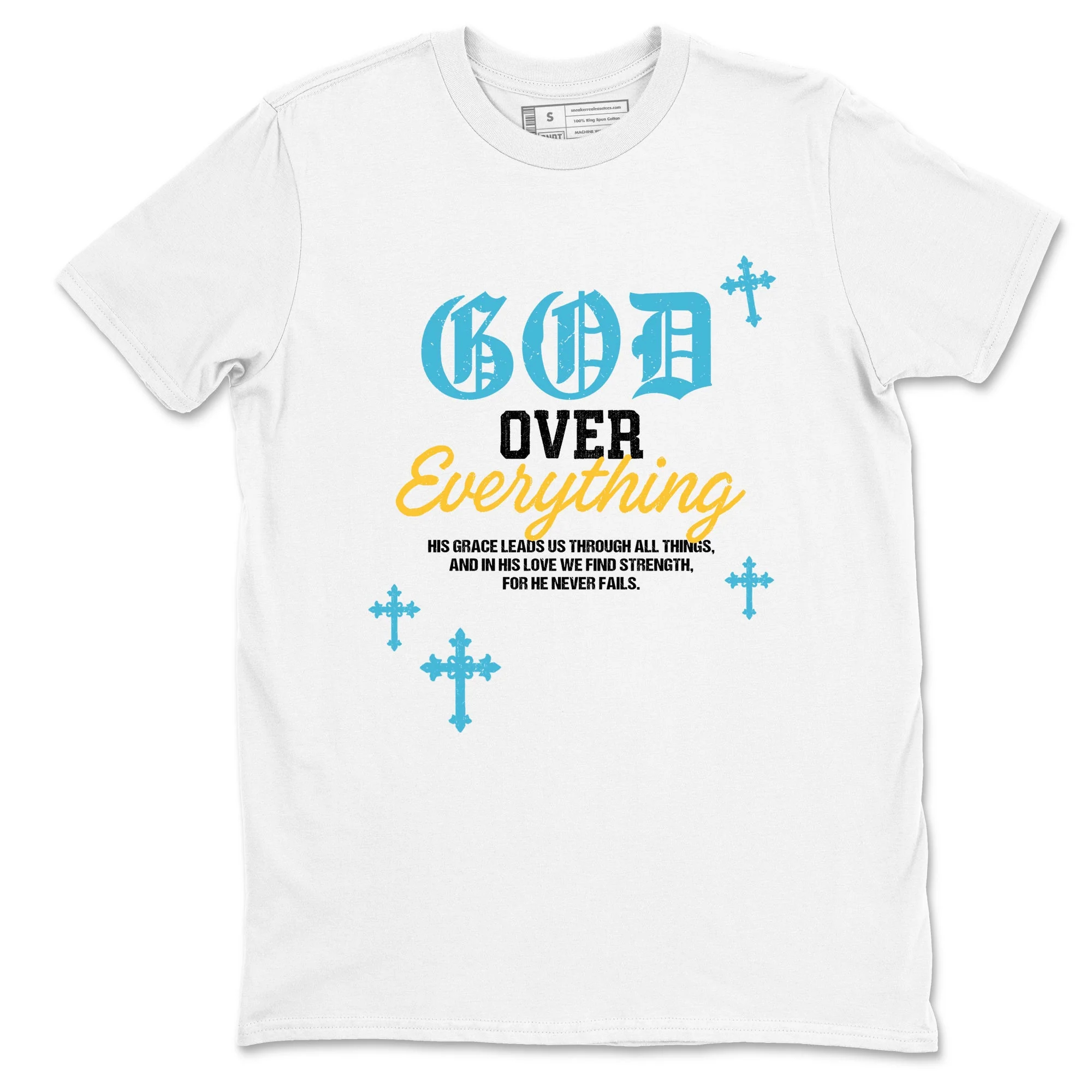 God Over Everything Sneaker Tees - Air Jordan 11 Gamma