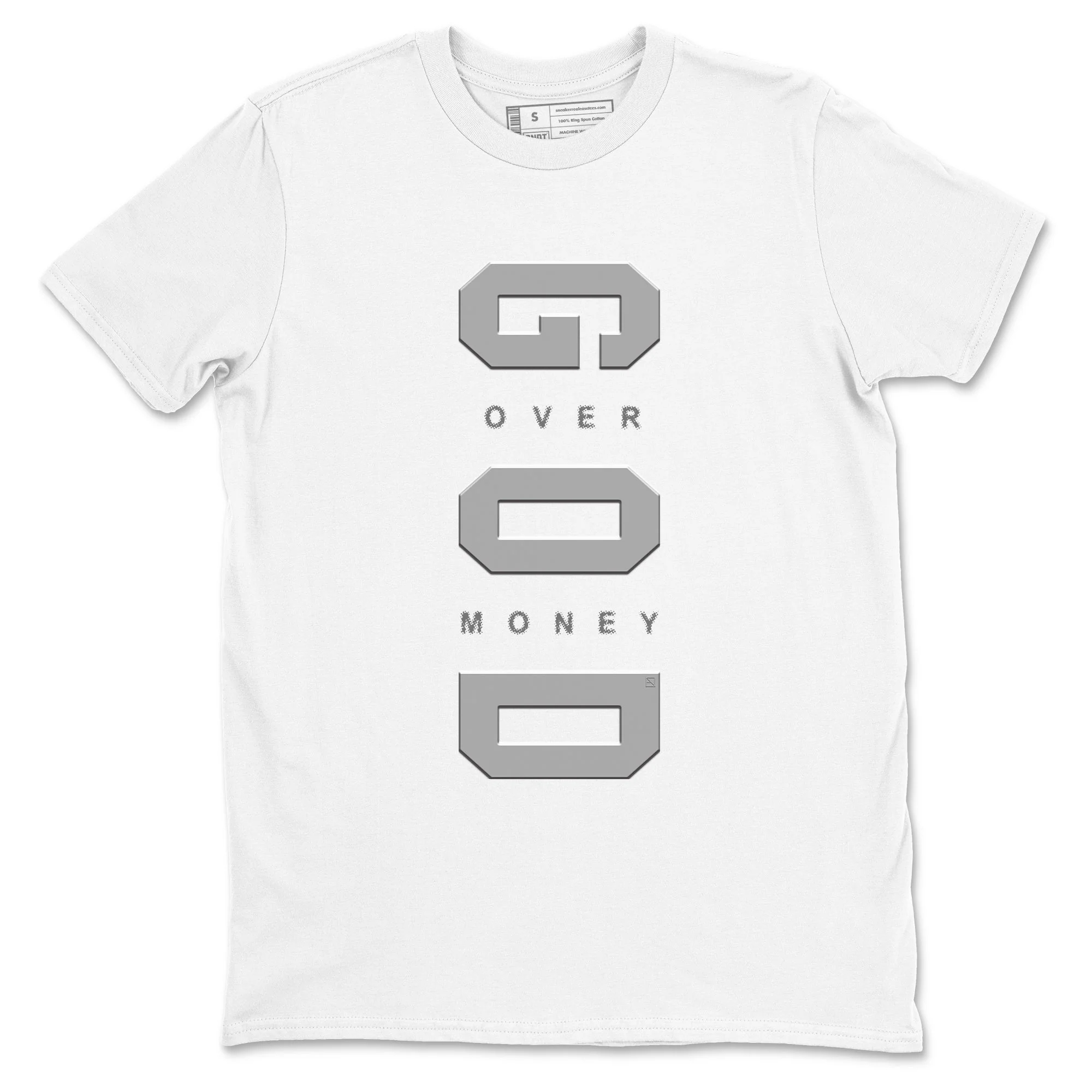 God Over Money Sneaker Tees - Air Jordan 9 Cool Grey