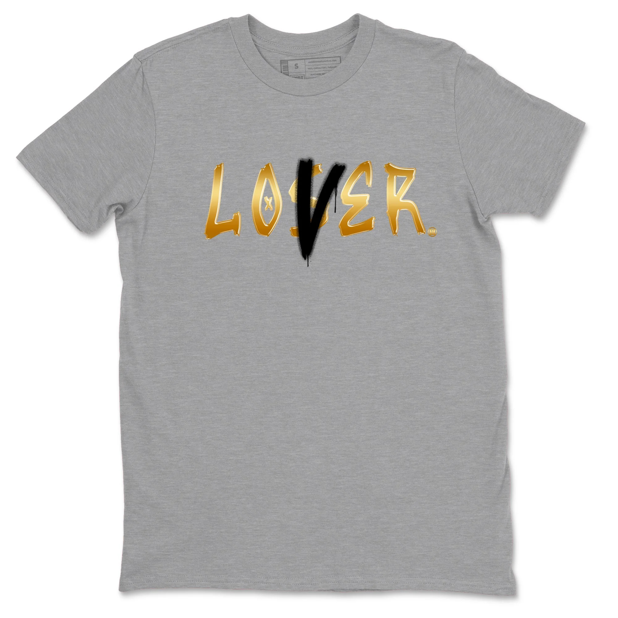 Loser Lover Sneaker Tees - Air Jordan 1 Black Metallic Gold