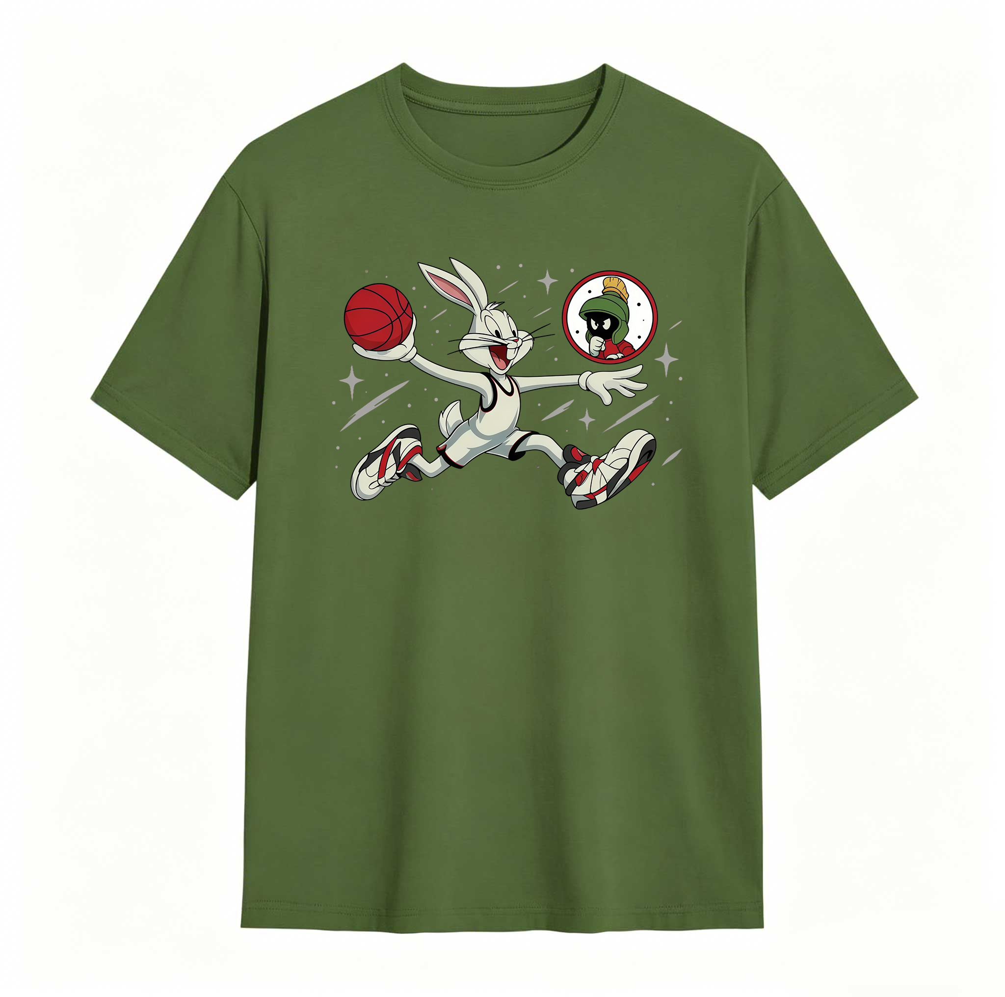 Jordan 8 Bugs Matching Sneaker Tee Shirt Black, Jordan 8 White True Red Sneaker Match T shirt