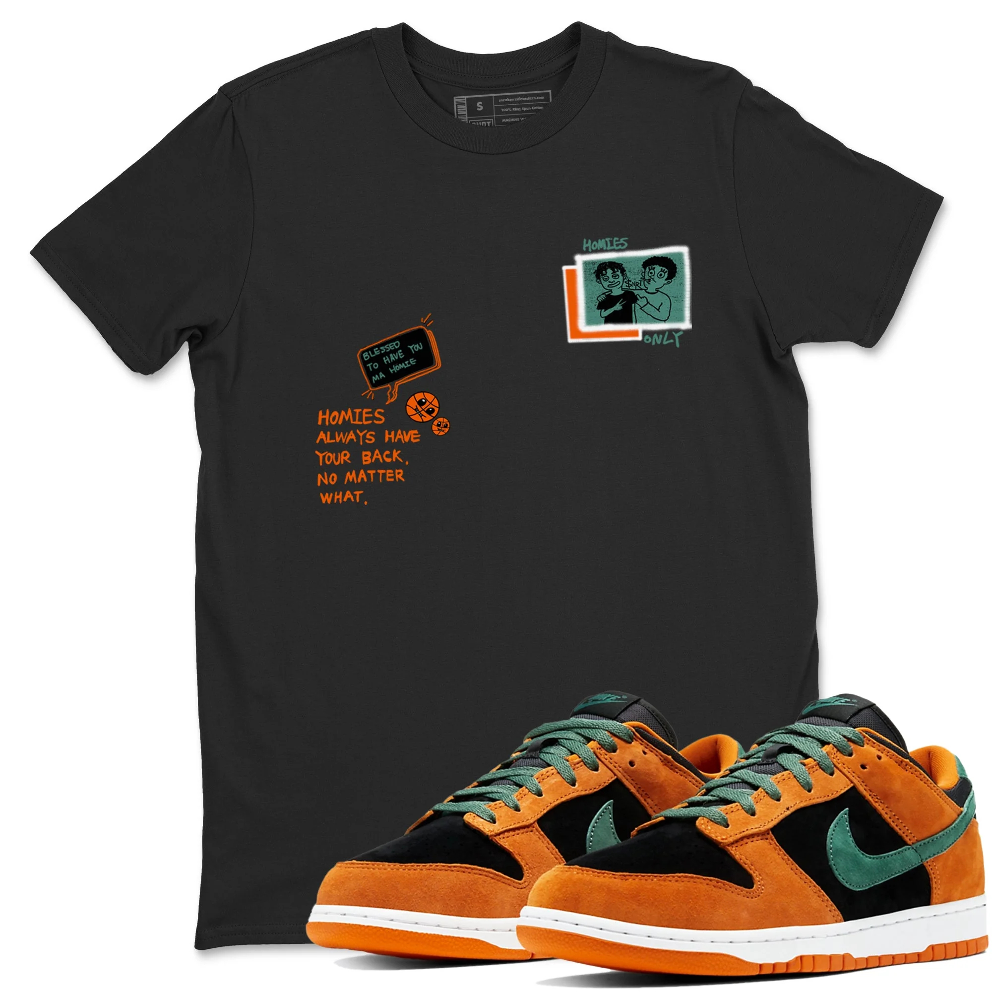 Homies Only Sneaker Tees - Dunk Ceramic