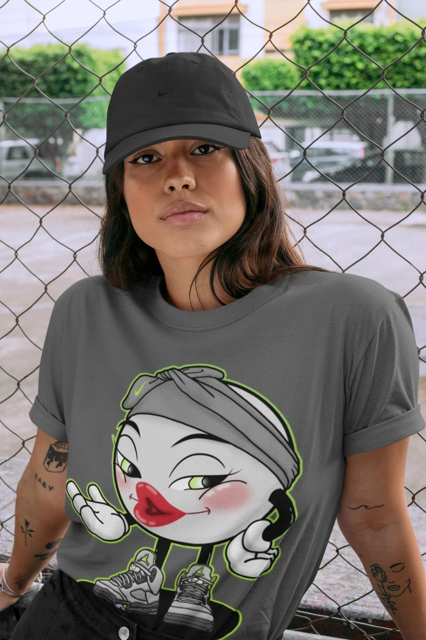 Sexy Chu Unisex Tops - Air Jordan 5 Green Bean