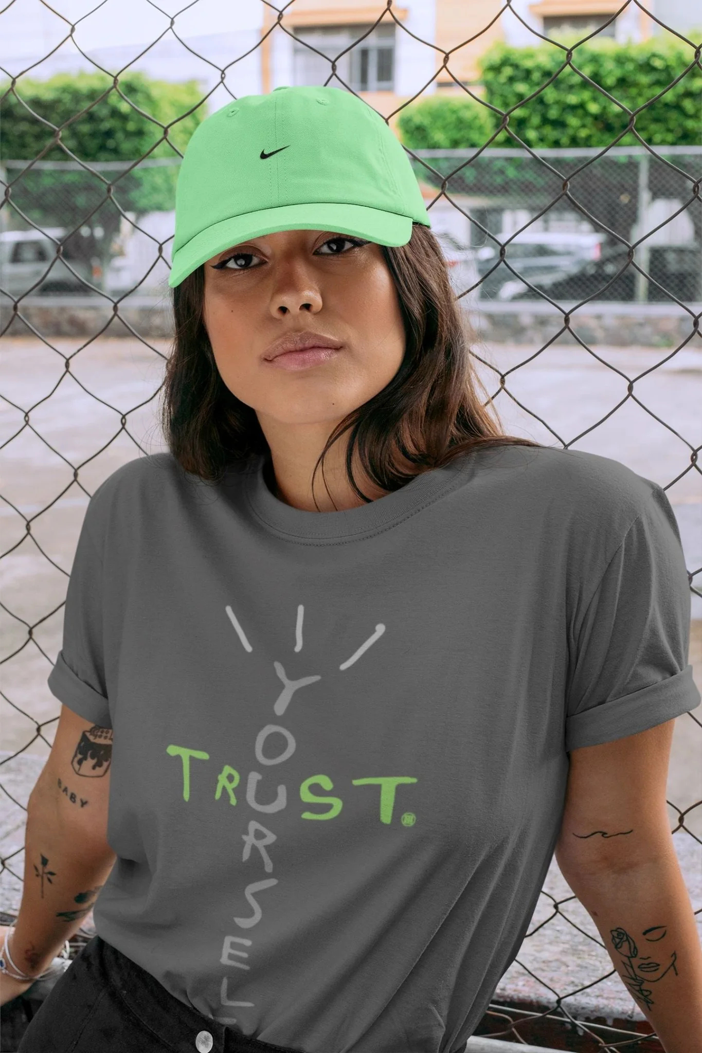 Trust Yourself Unisex Tops - Air Jordan 5 Green Bean